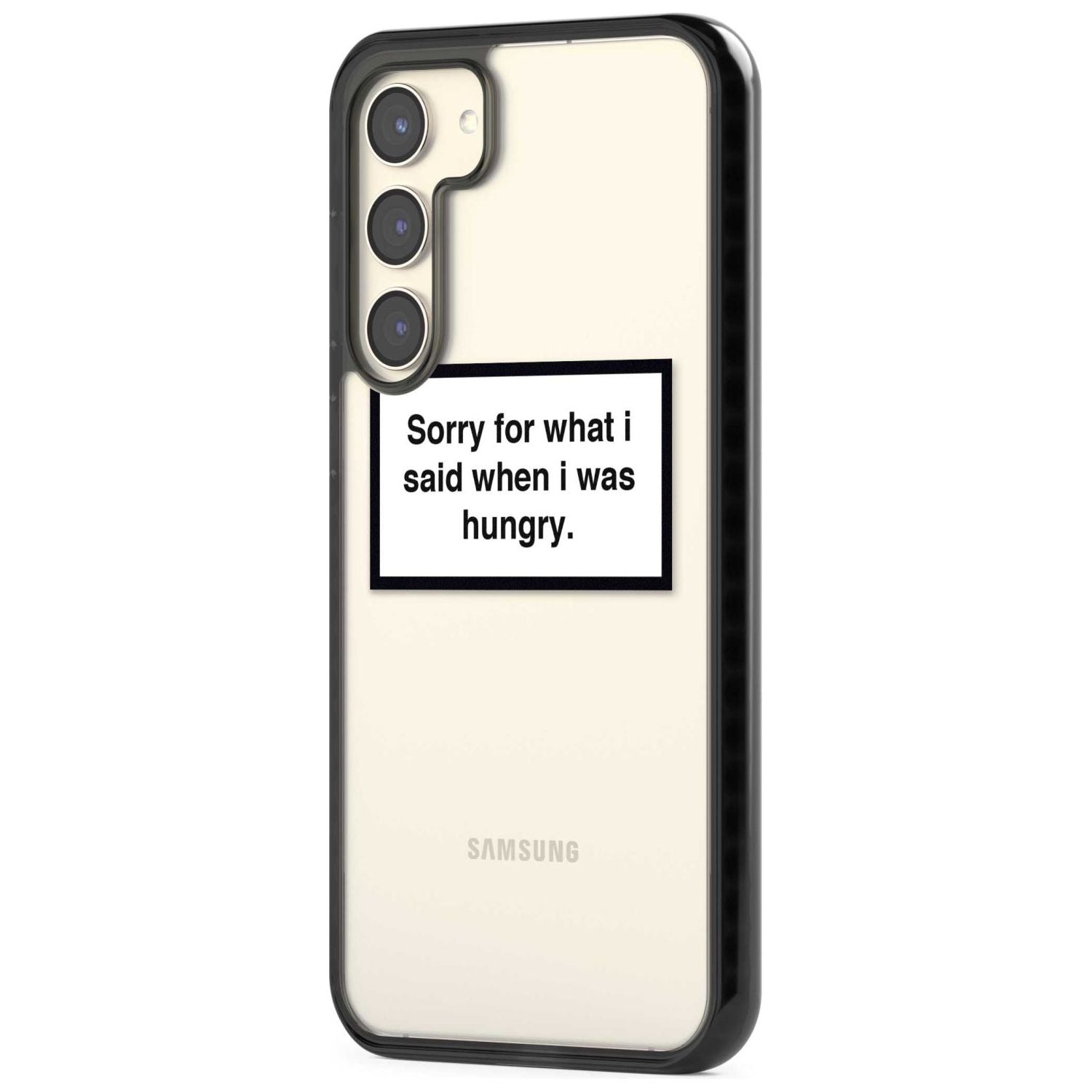 Sorry For What I Said