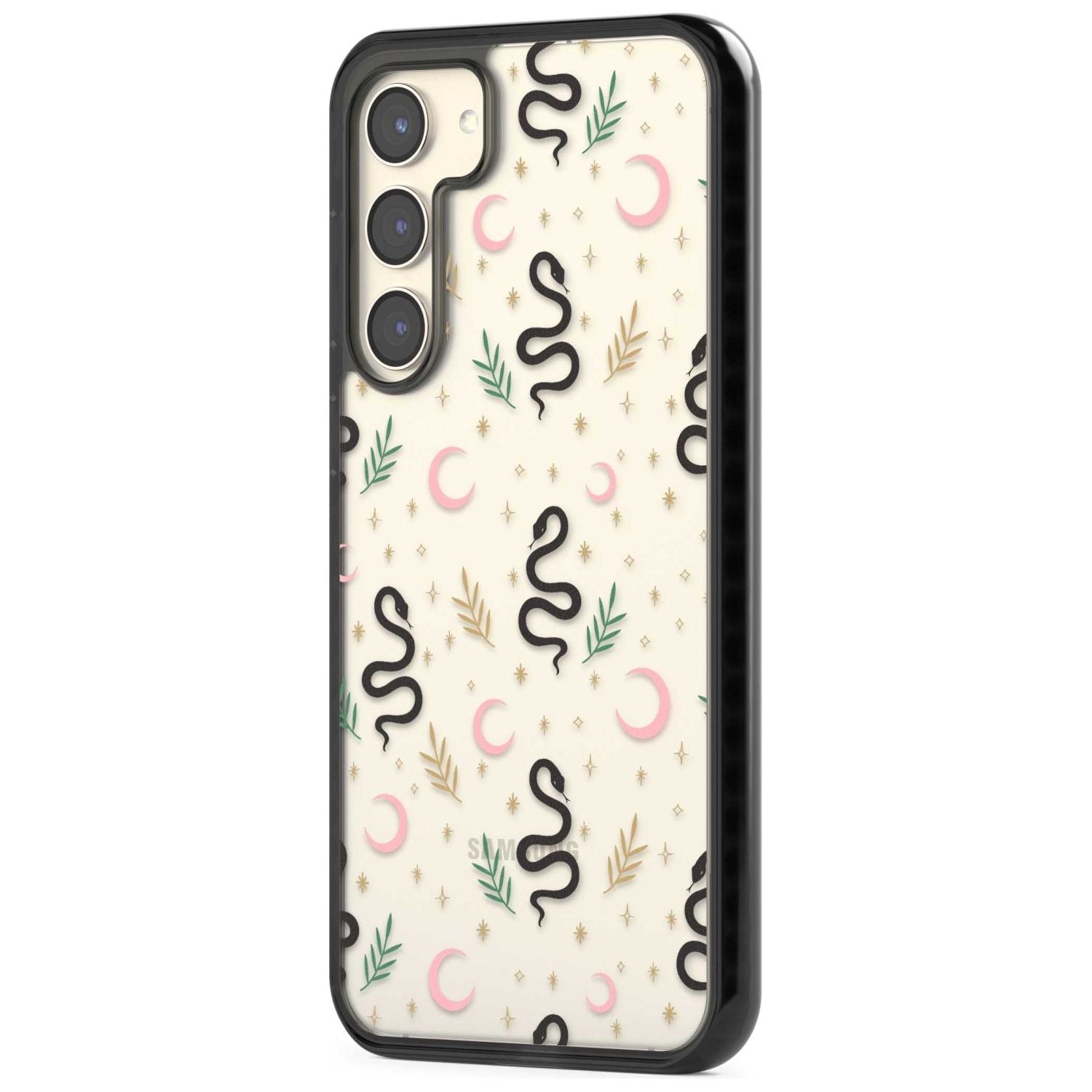 Snake & Moon Pattern