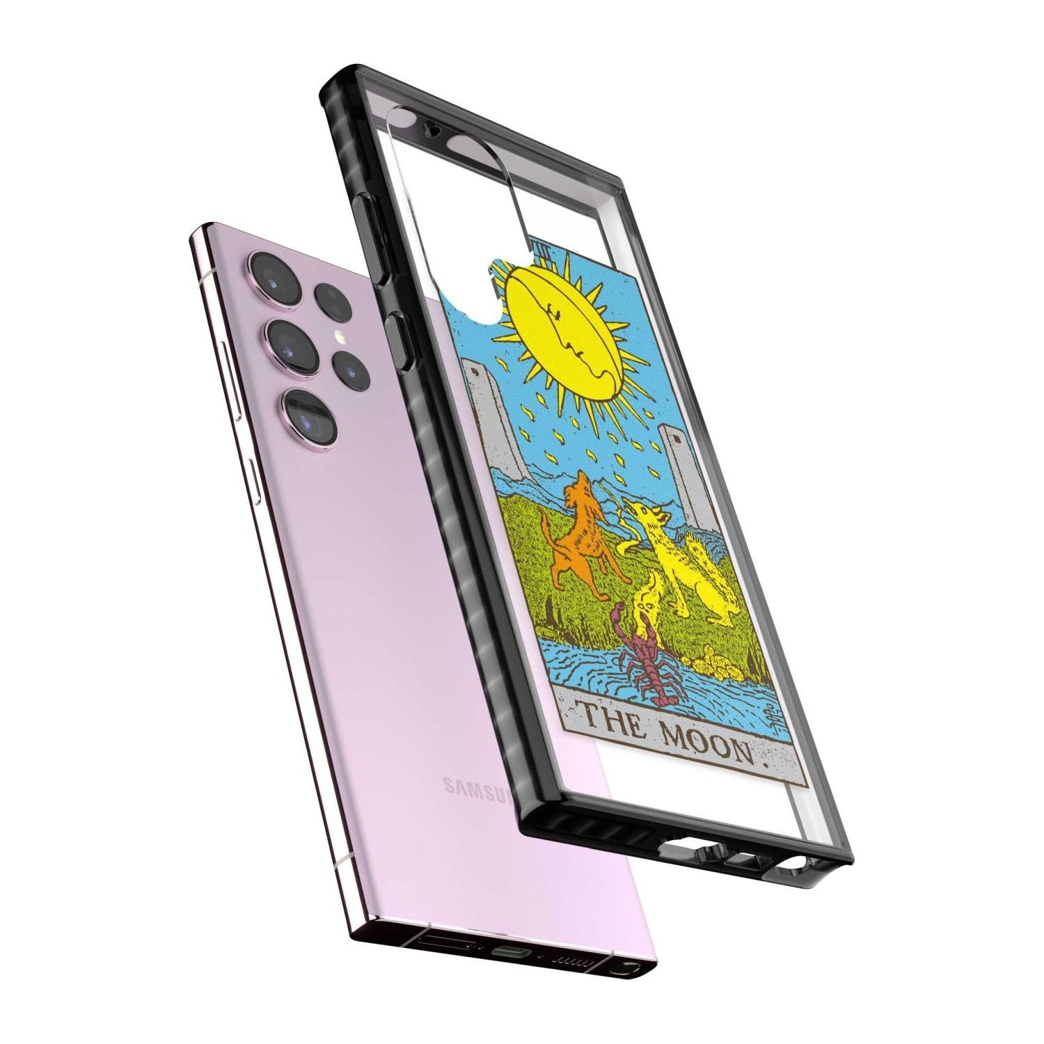 Personalised The Moon Tarot Card - Colour Custom Phone Case iPhone 15 Pro Max / Black Impact Case,iPhone 15 Plus / Black Impact Case,iPhone 15 Pro / Black Impact Case,iPhone 15 / Black Impact Case,iPhone 15 Pro Max / Impact Case,iPhone 15 Plus / Impact Case,iPhone 15 Pro / Impact Case,iPhone 15 / Impact Case,iPhone 15 Pro Max / Magsafe Black Impact Case,iPhone 15 Plus / Magsafe Black Impact Case,iPhone 15 Pro / Magsafe Black Impact Case,iPhone 15 / Magsafe Black Impact Case,iPhone 14 Pro Max / Black Impact