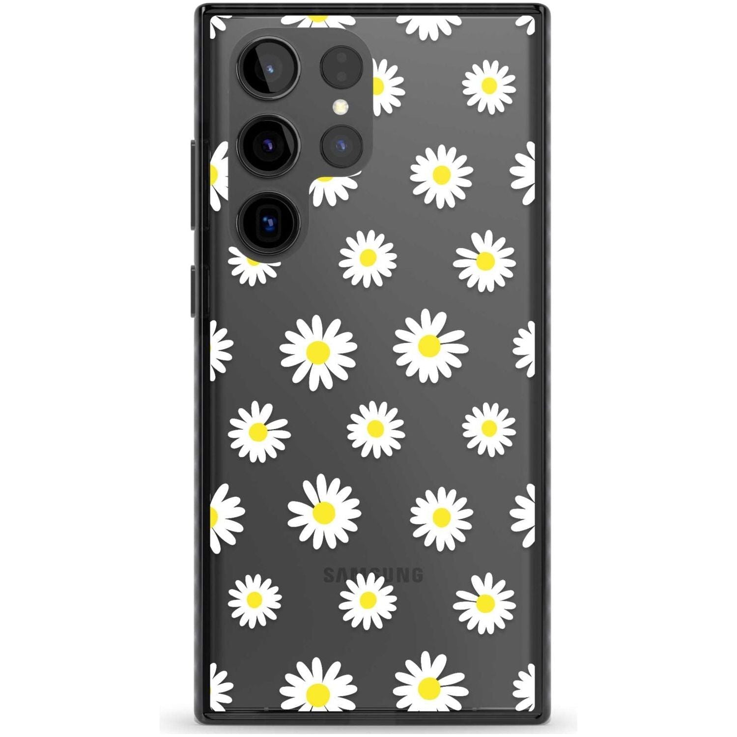 Personalised White Daisy Pattern