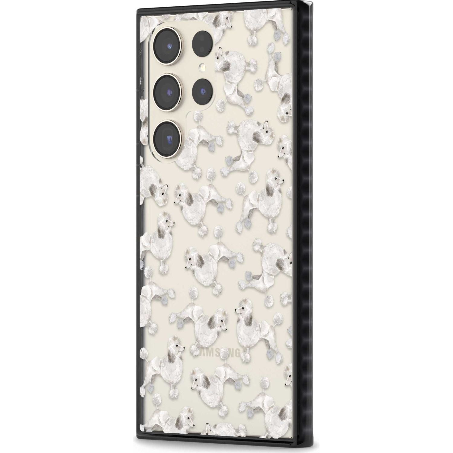 Poodle Watercolor Pattern