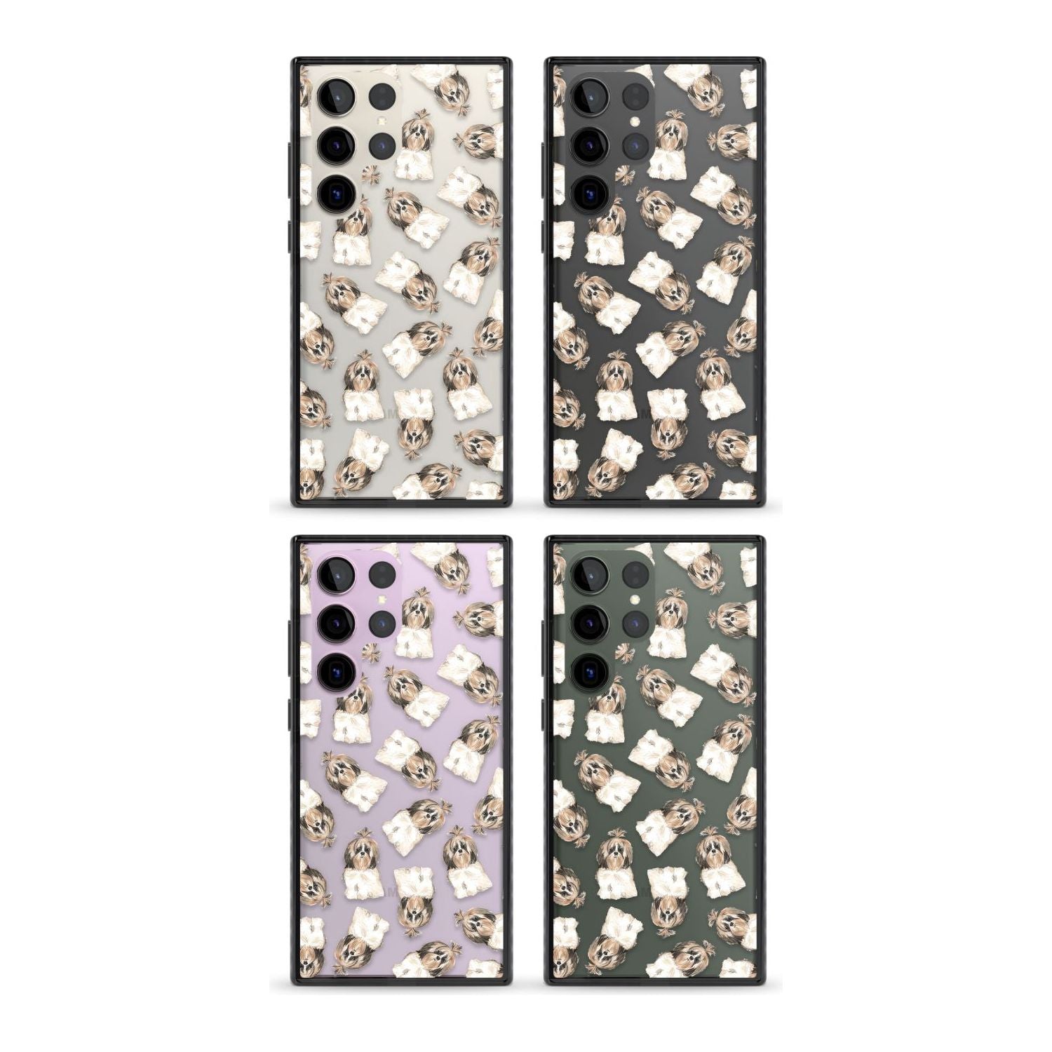 Shih Tzu Pattern Long Hair