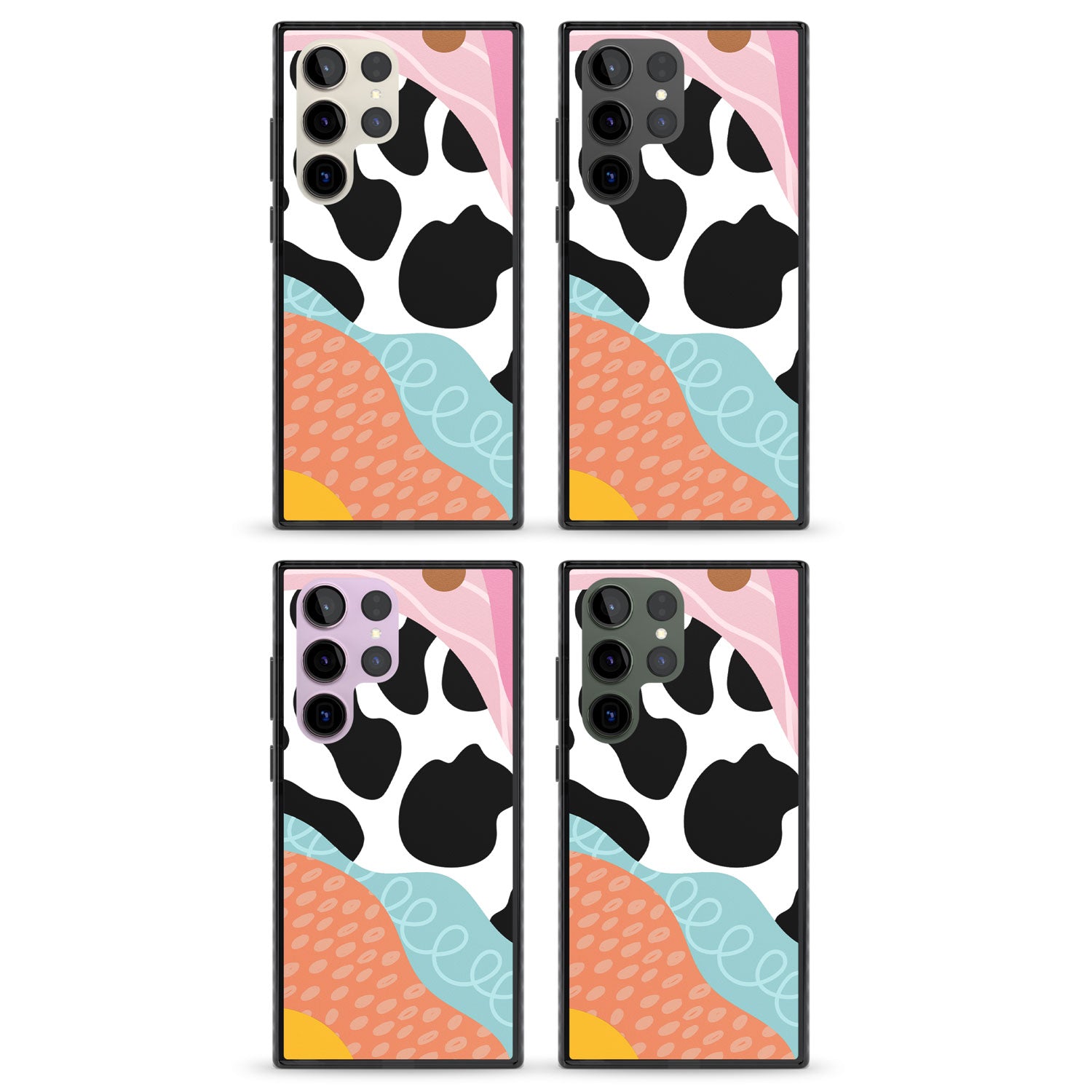 Abstract Elegance Impact Phone Case for Samsung Galaxy S24 Ultra , Samsung Galaxy S23 Ultra, Samsung Galaxy S22 Ultra