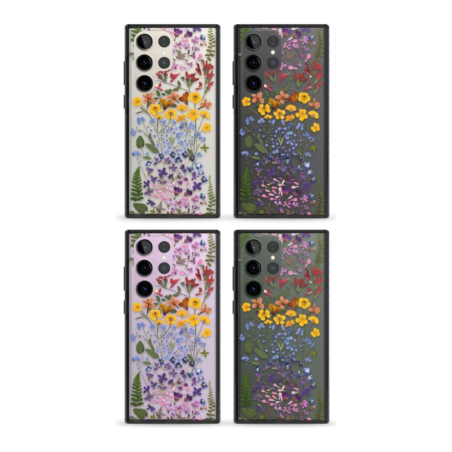 Pressed Wildflower Stripe