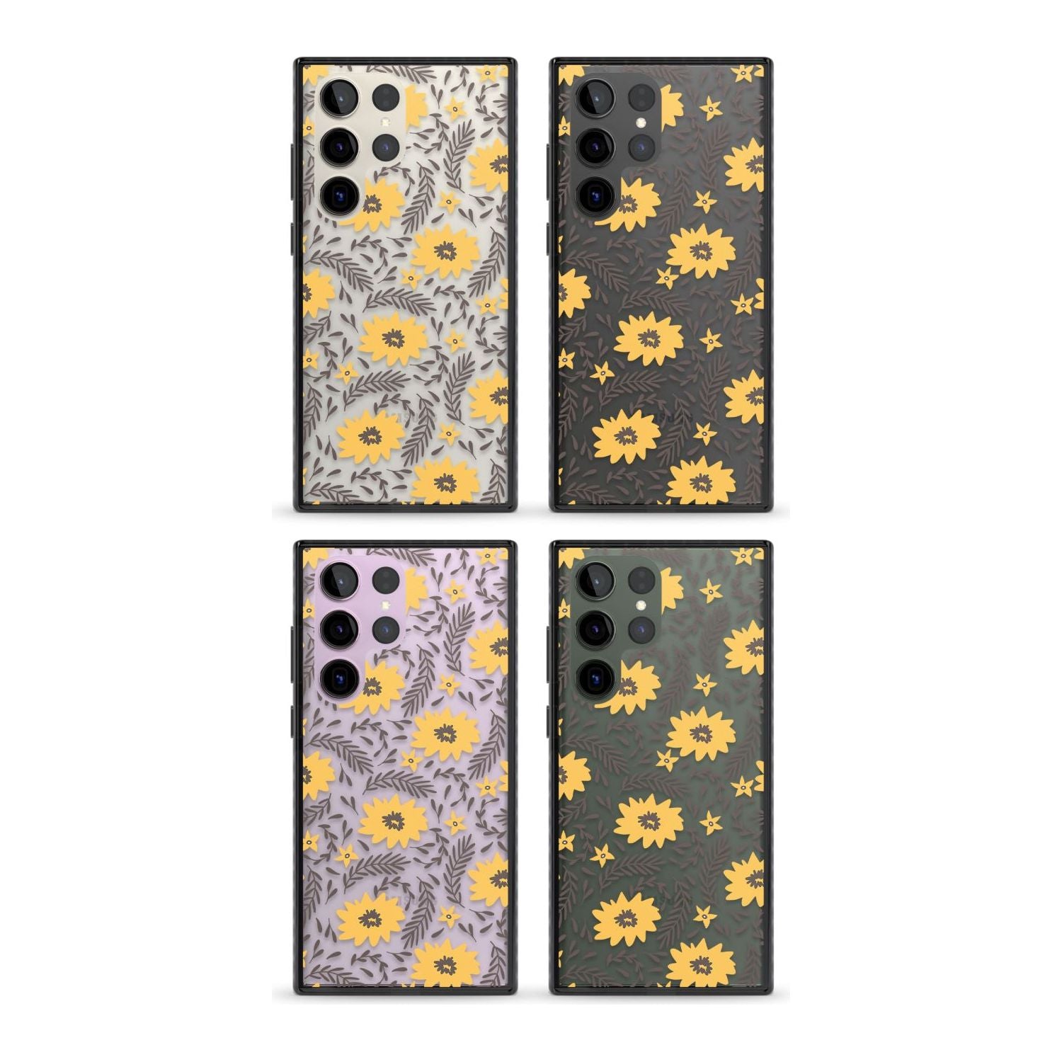 Yellow Blossoms Floral