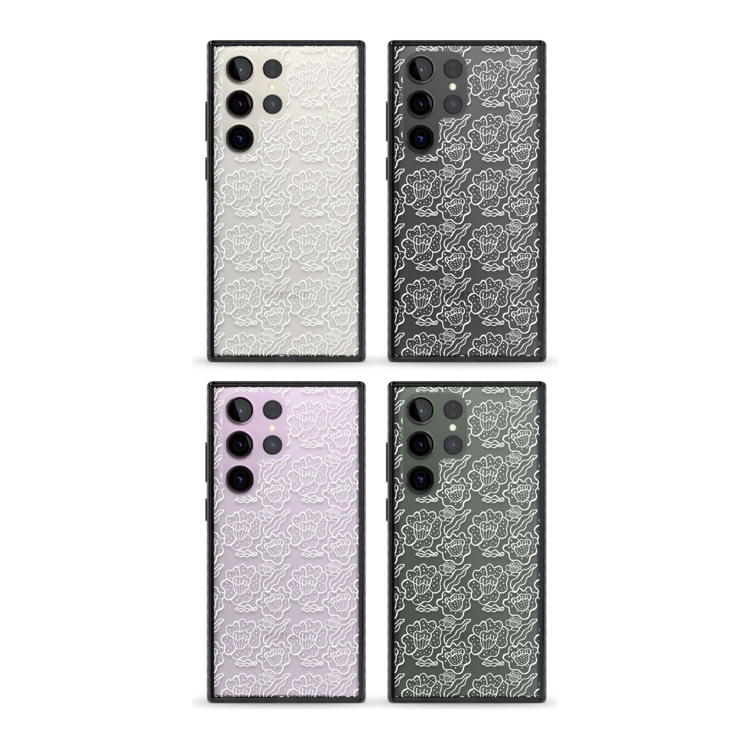 Funky Floral Patterns White on Clear Phone Case iPhone 15 Pro Max / Black Impact Case,iPhone 15 Plus / Black Impact Case,iPhone 15 Pro / Black Impact Case,iPhone 15 / Black Impact Case,iPhone 15 Pro Max / Impact Case,iPhone 15 Plus / Impact Case,iPhone 15 Pro / Impact Case,iPhone 15 / Impact Case,iPhone 15 Pro Max / Magsafe Black Impact Case,iPhone 15 Plus / Magsafe Black Impact Case,iPhone 15 Pro / Magsafe Black Impact Case,iPhone 15 / Magsafe Black Impact Case,iPhone 14 Pro Max / Black Impact Case,iPhone
