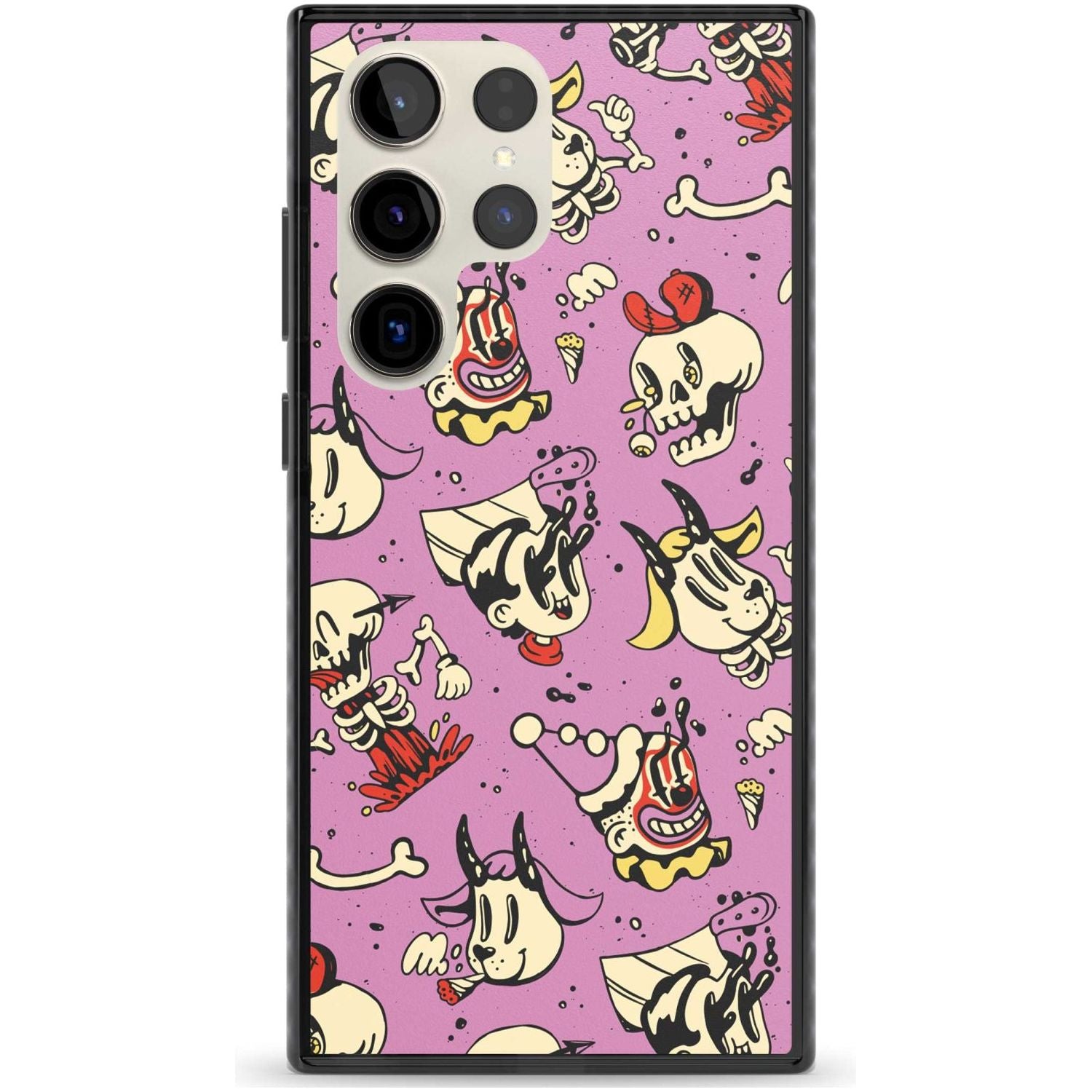 Purple Retro Halloween Pattern