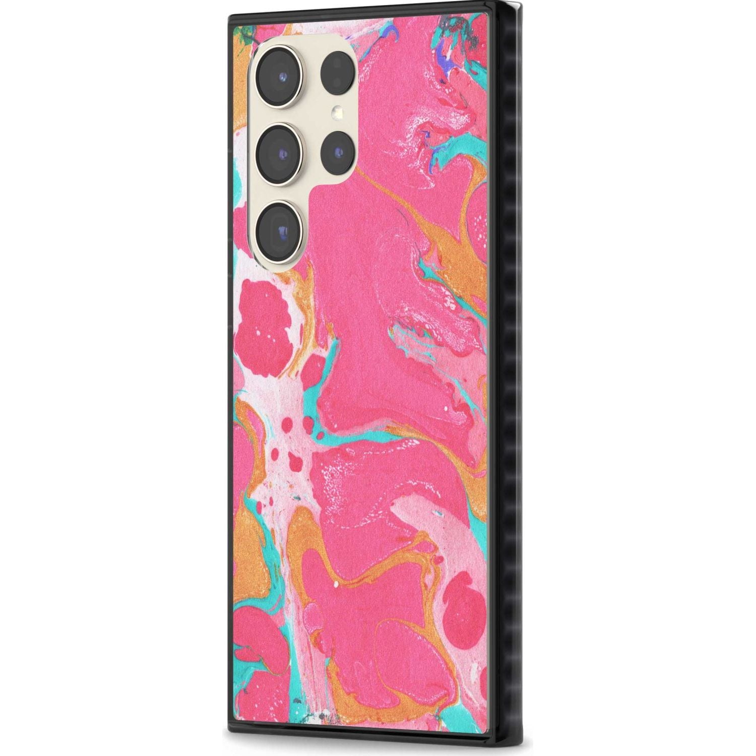 Vibrant Marbled Paper