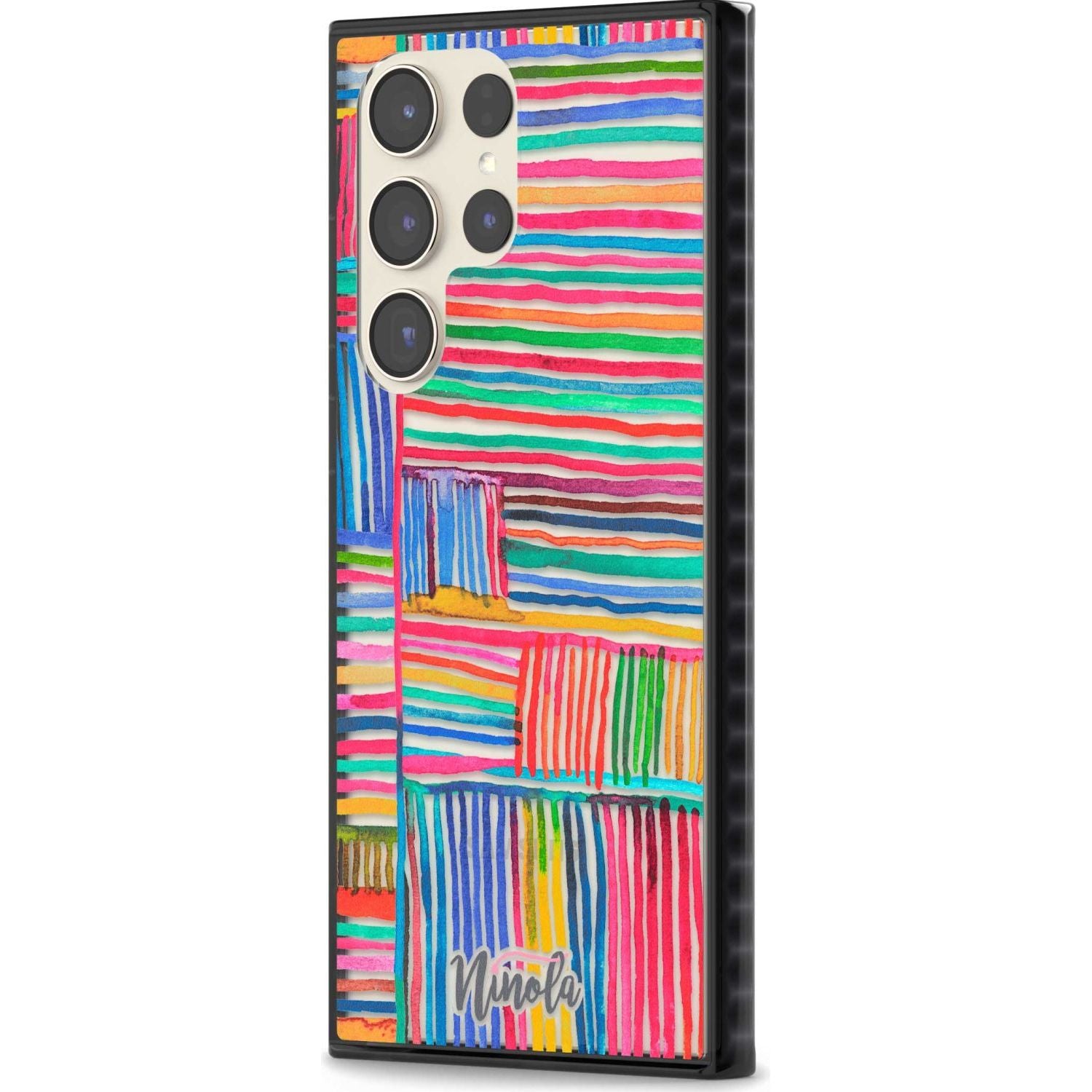 Vibrant Watercolor Lines