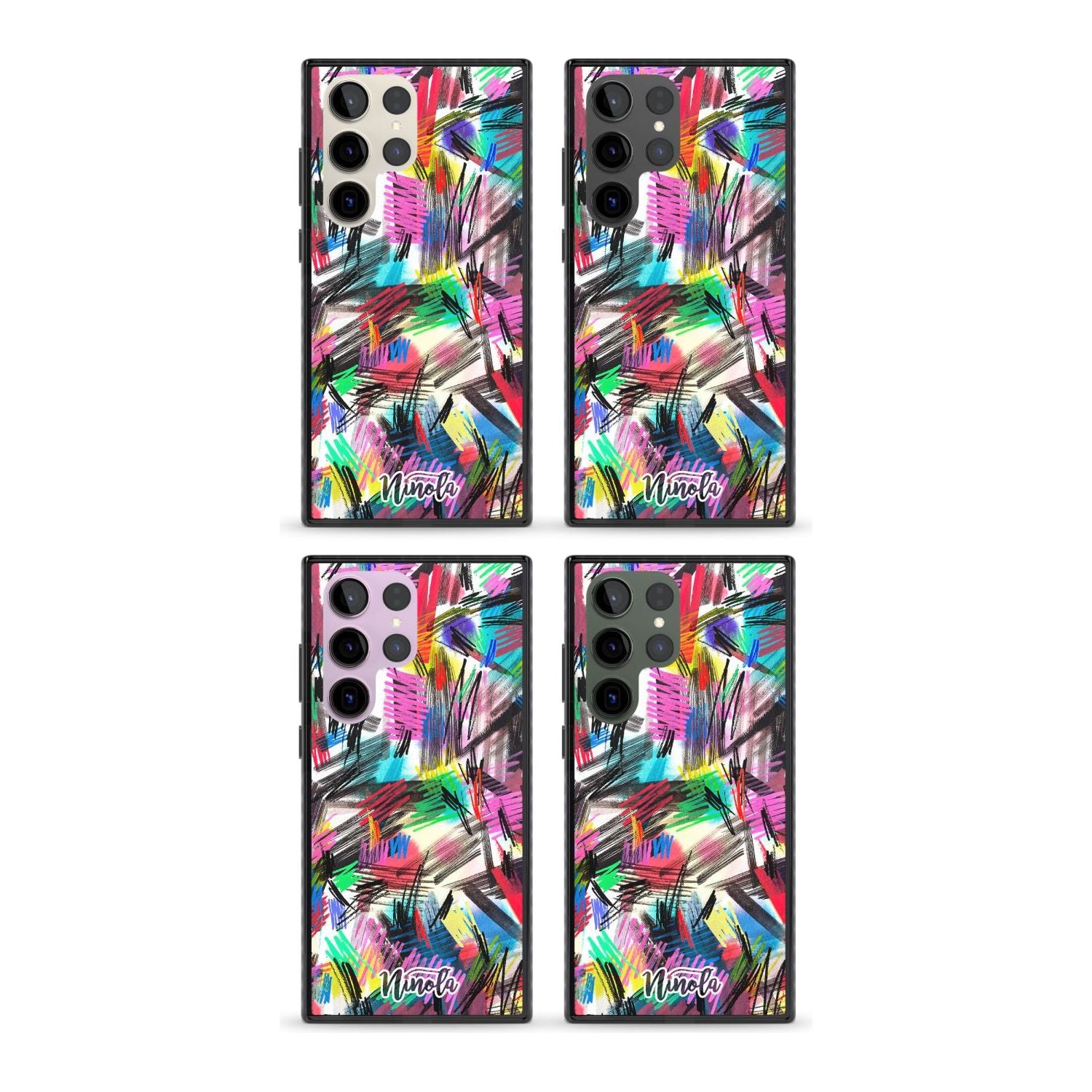 Wild Strokes Rainbow