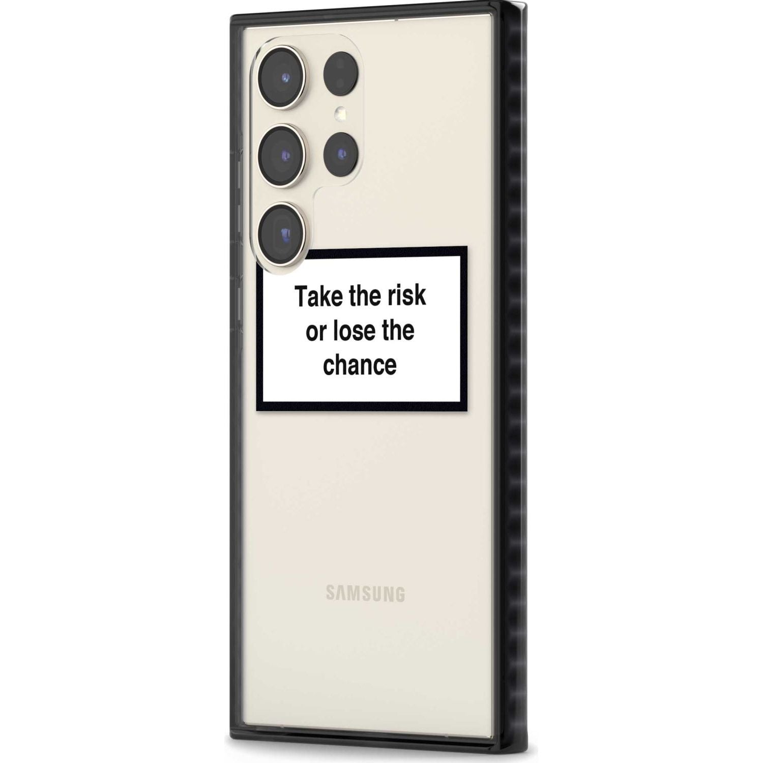 Take The Risk Or Lose The Chance