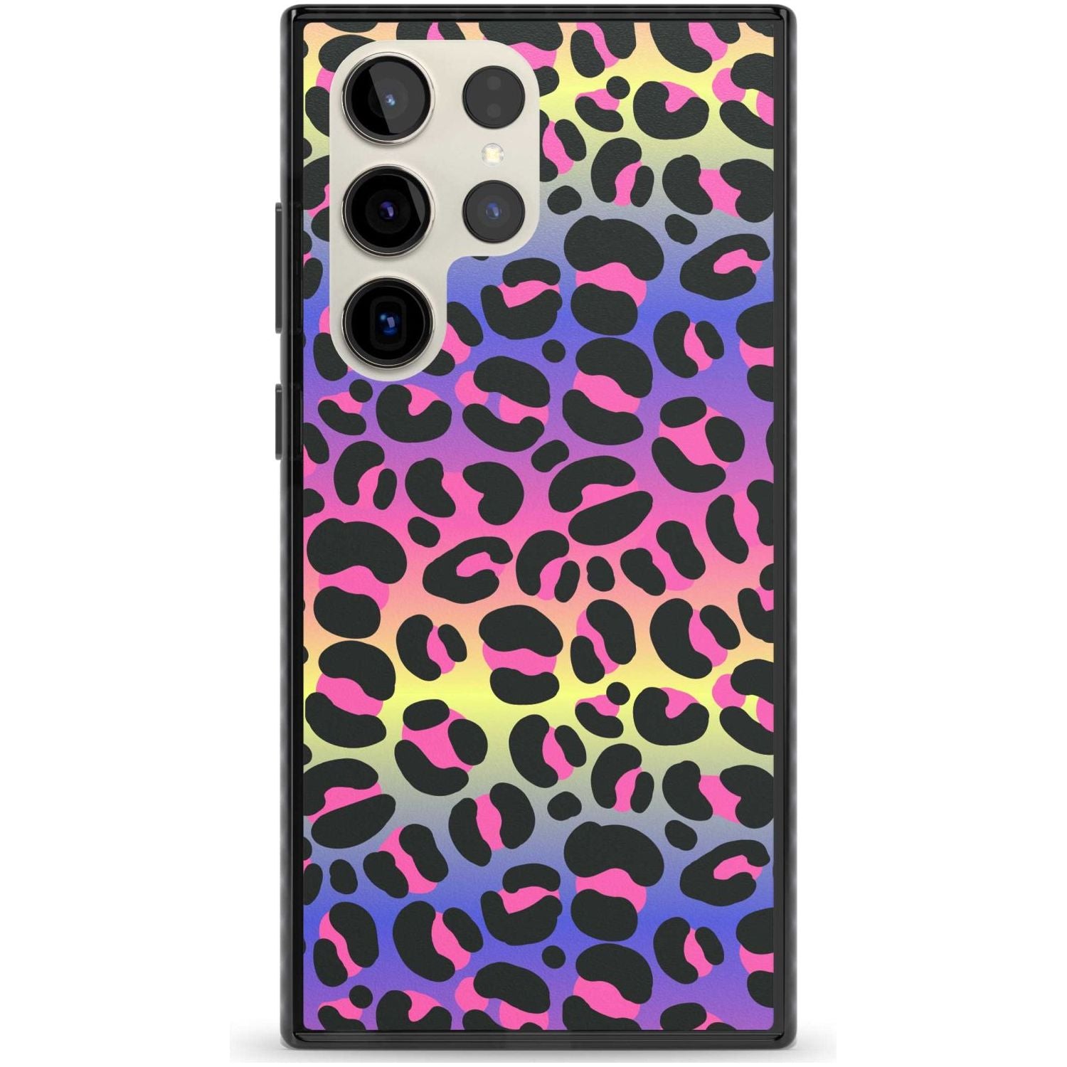 Rainbow Gradient Leopard