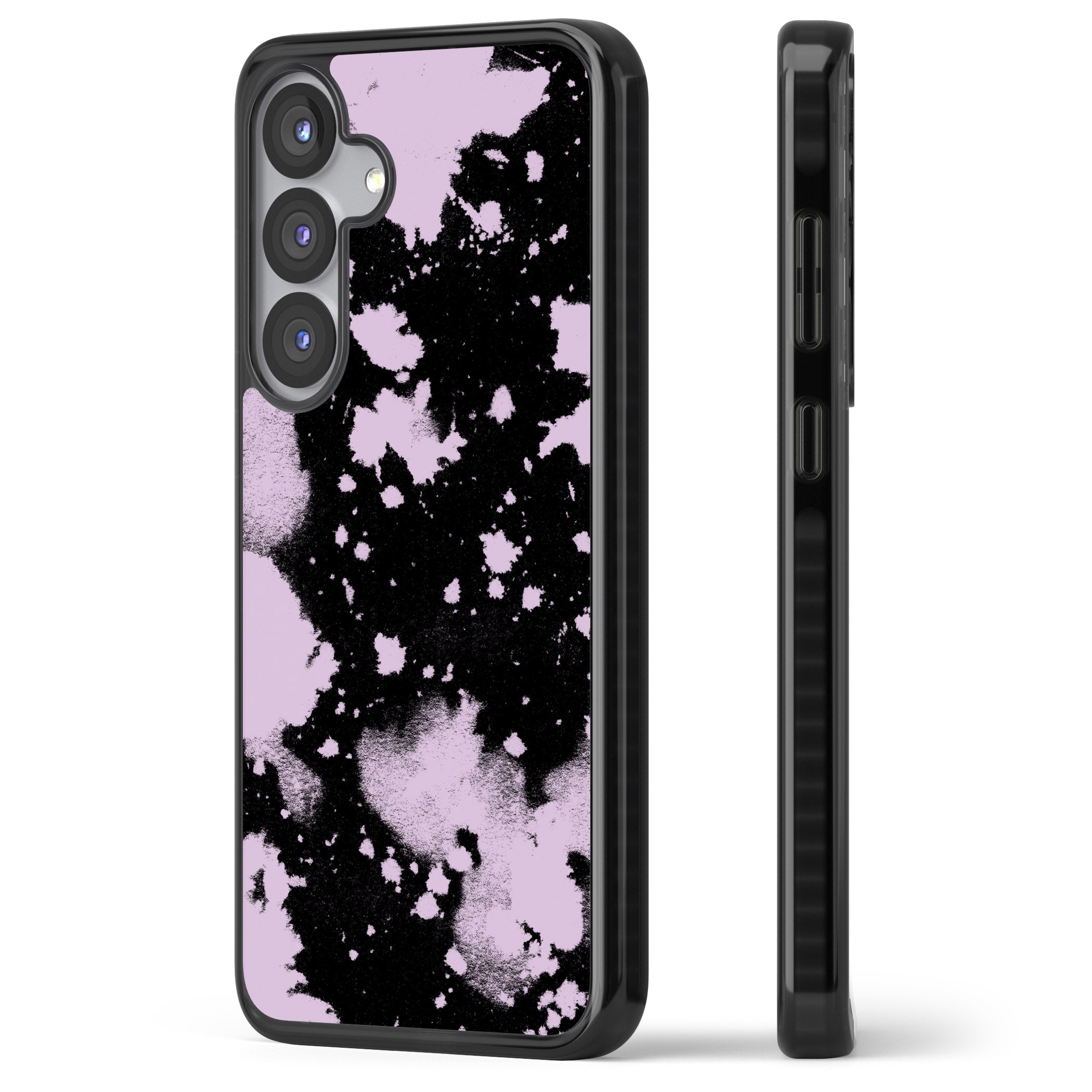 Pink & Black Acid Wash Tie Dye