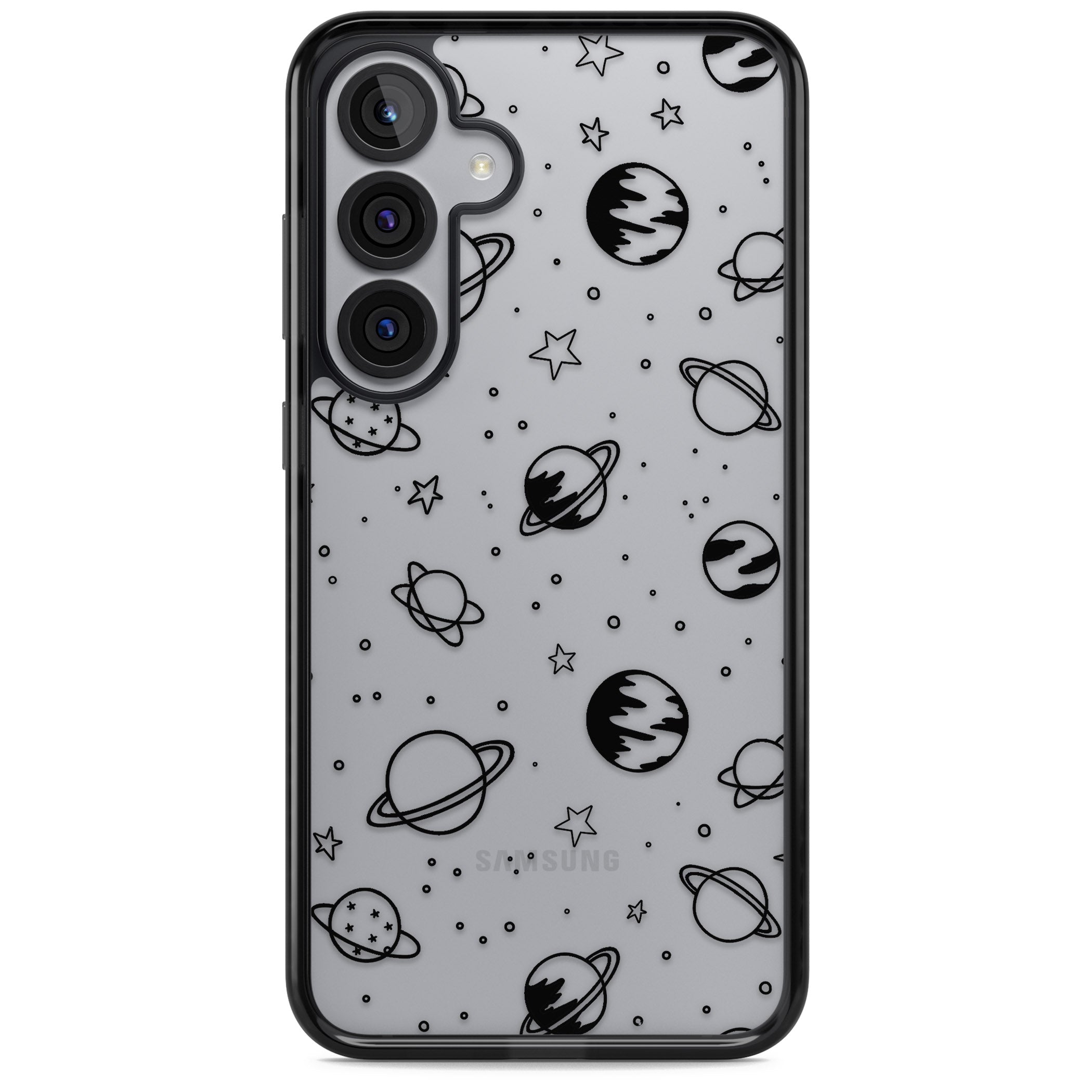 Cosmic Sketch Black Clear