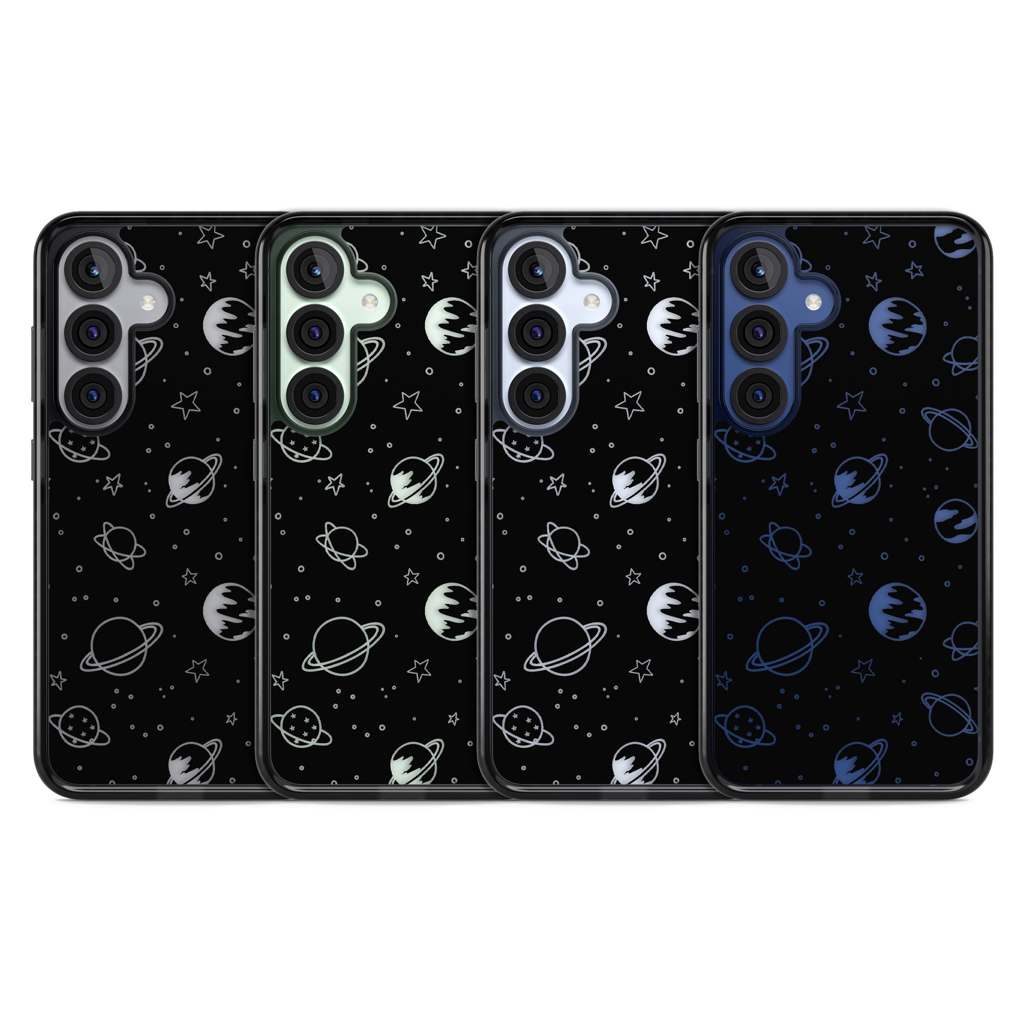 Cosmic Sketch Clear Black