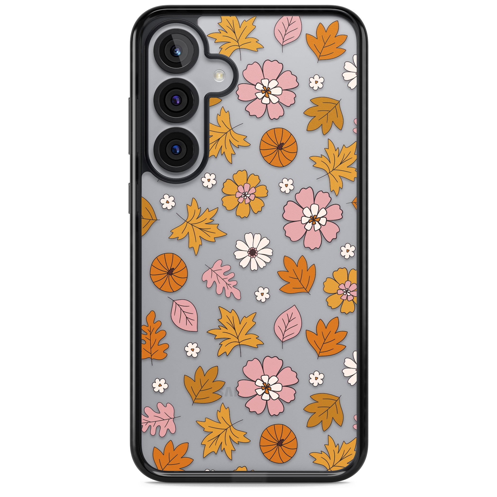 Autumn Leaves And Flowers