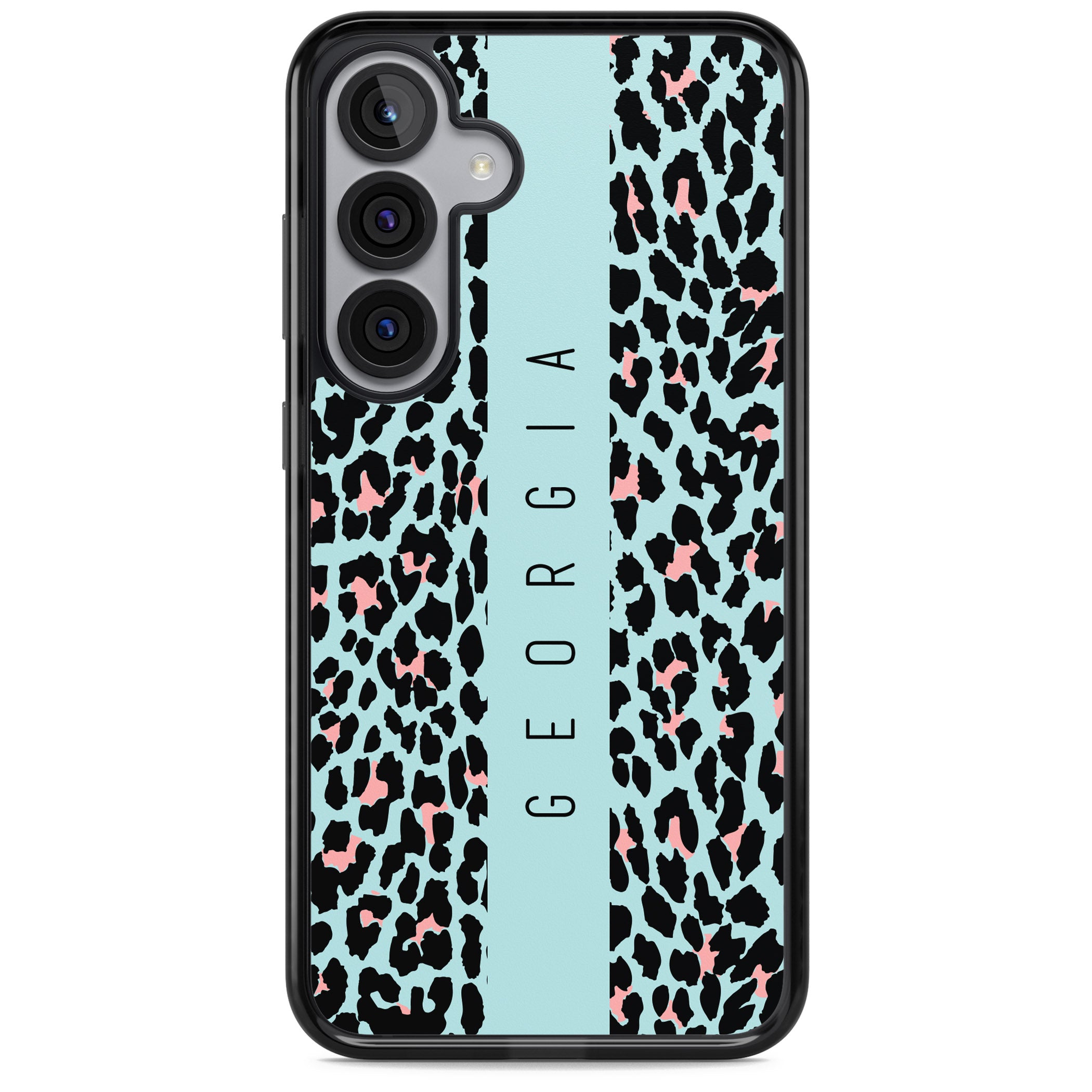 Personalised Blue Leopard