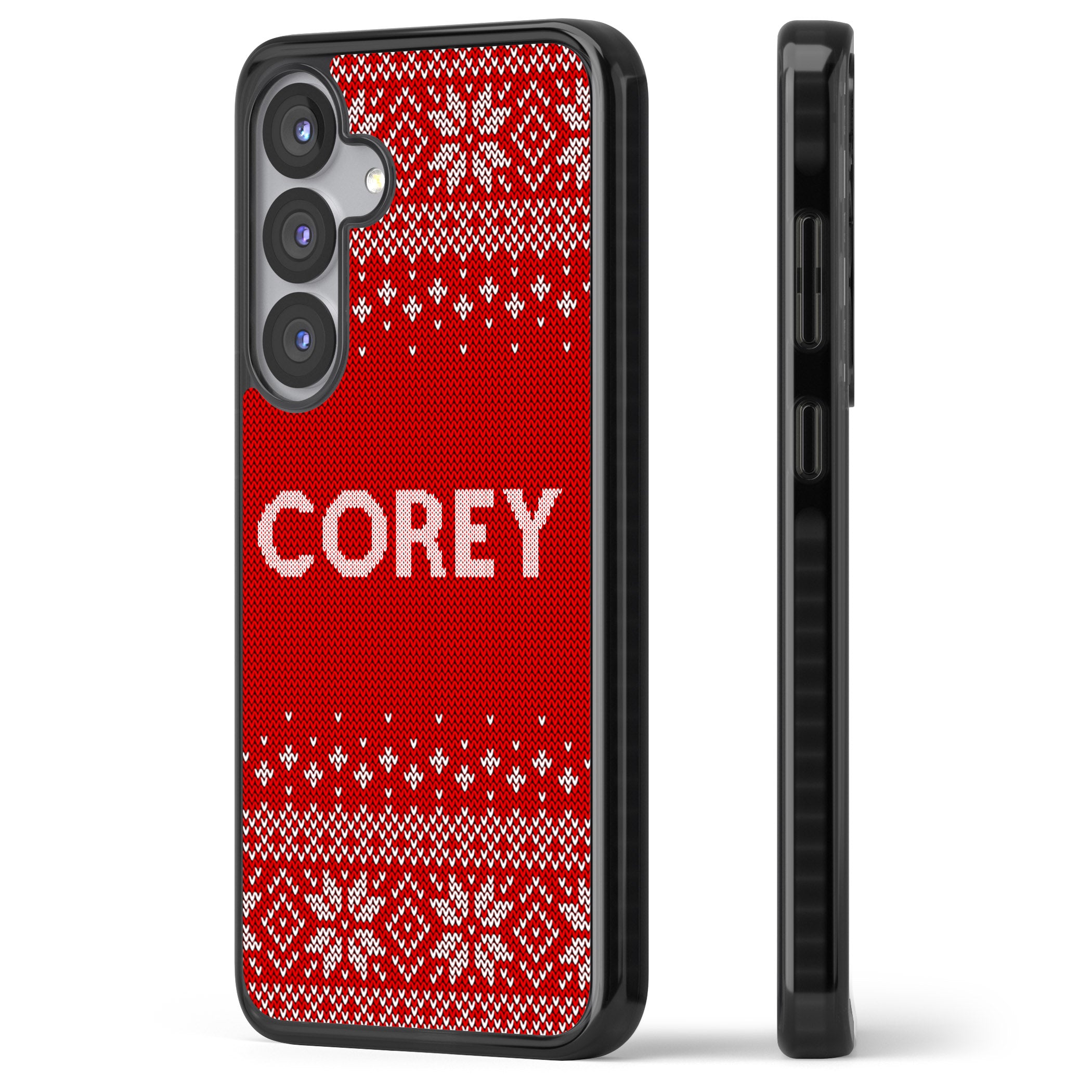 Personalised Red Christmas Knit