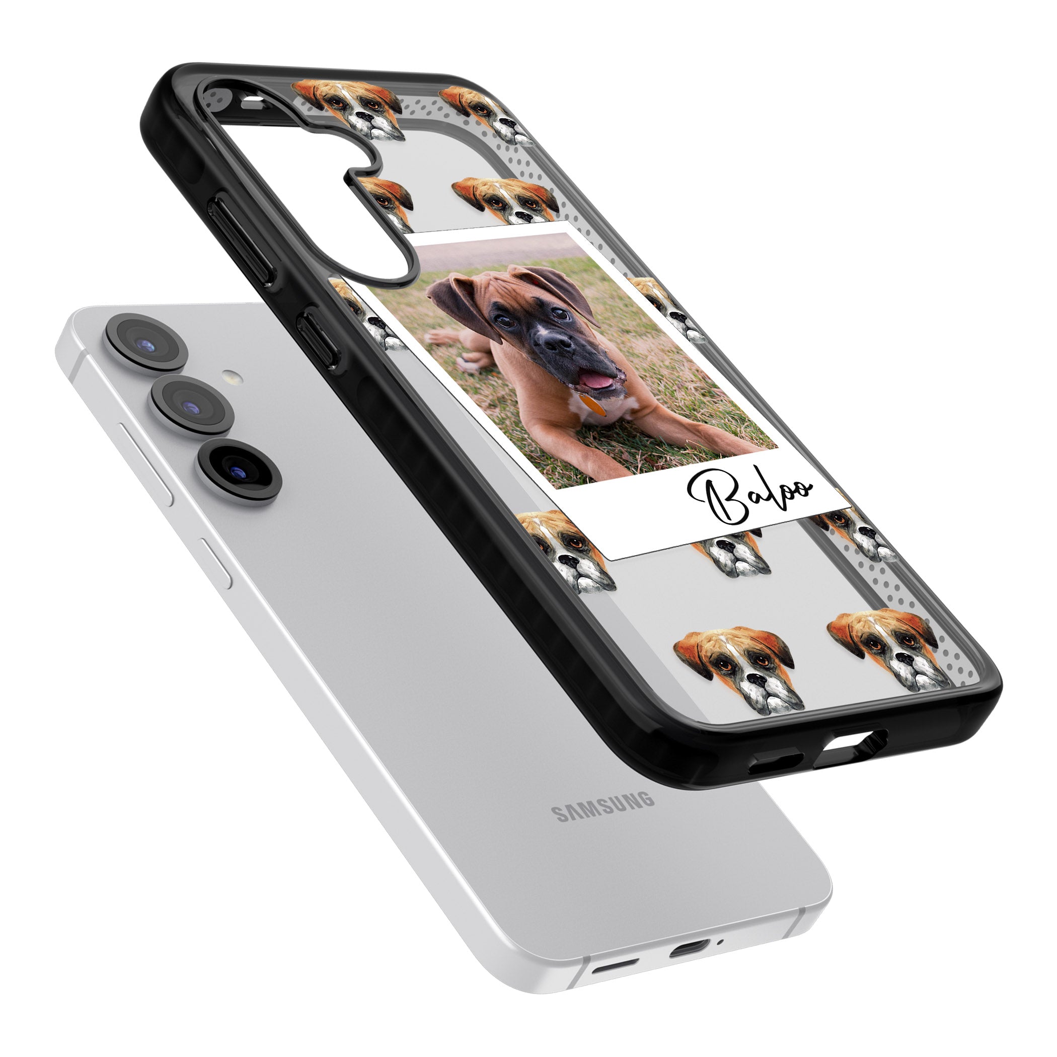 Personalised Boxer Instant Camera Photo