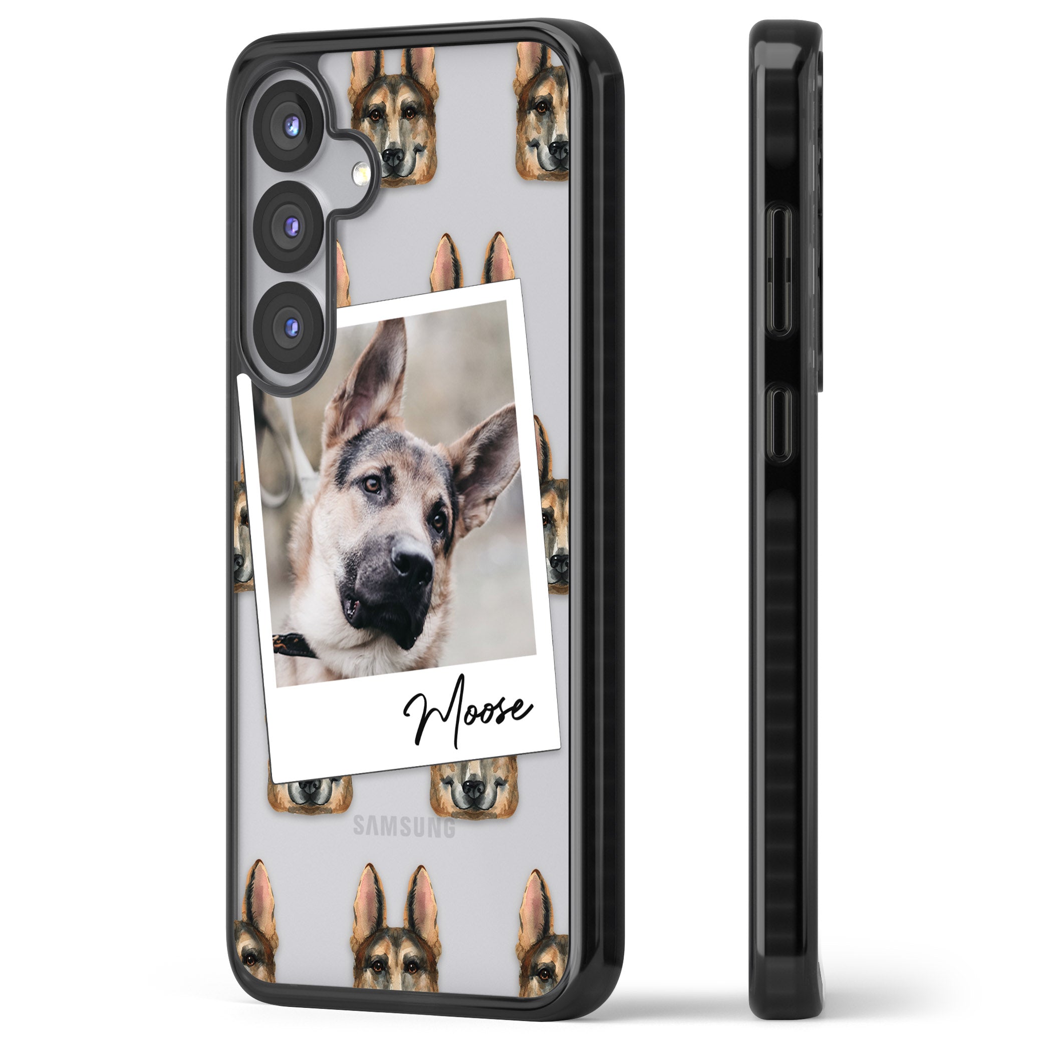 Personalised German Shepherd Instant Camera Photo