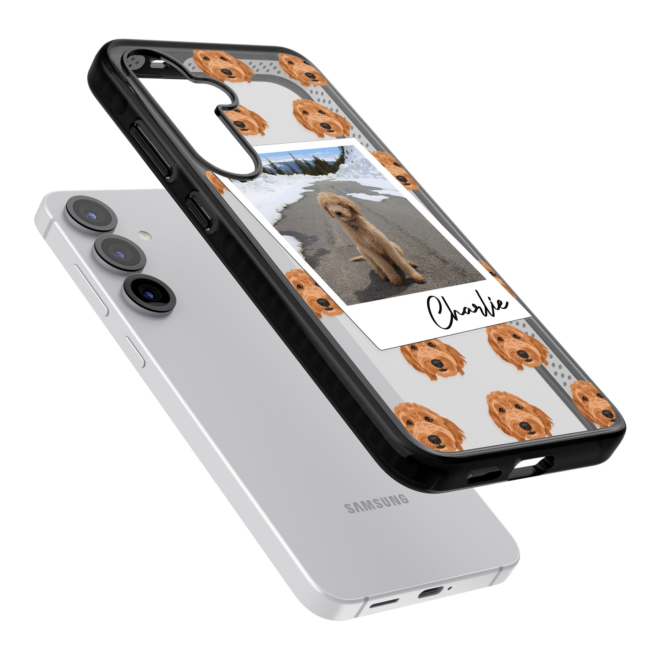 Personalised Golden Doodle Dog Photo