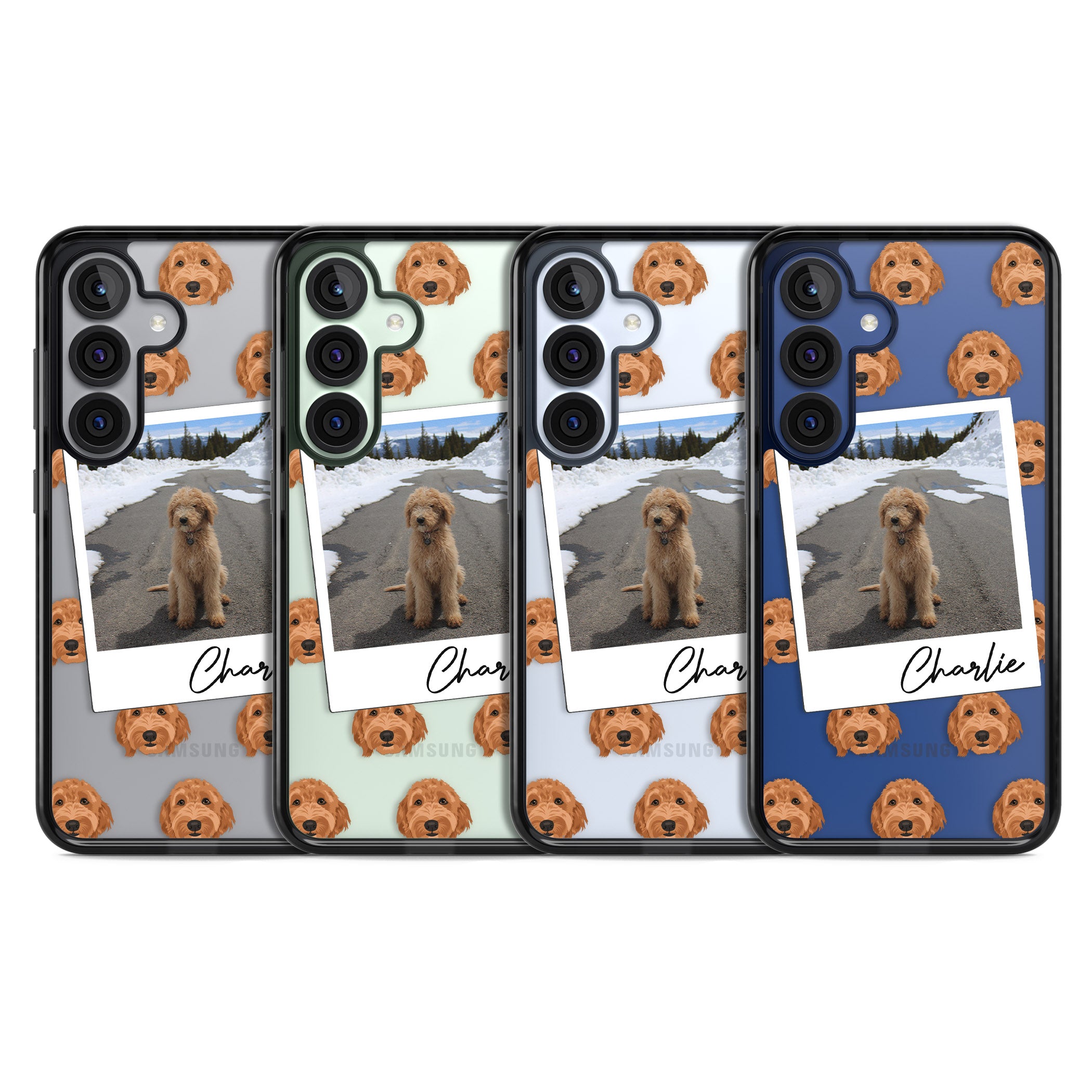 Personalised Golden Doodle Dog Photo