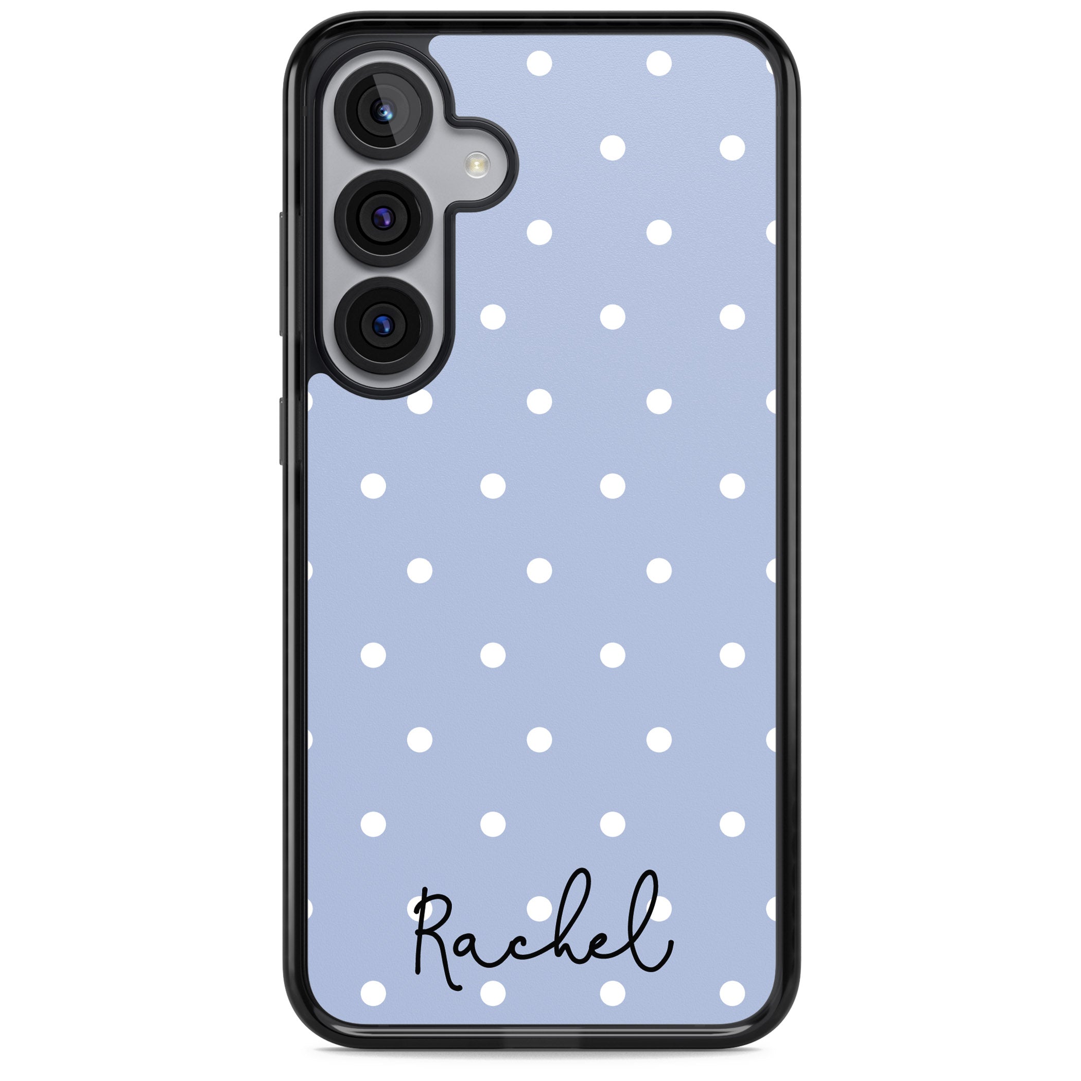 Personalised Simple Light Blue Dots