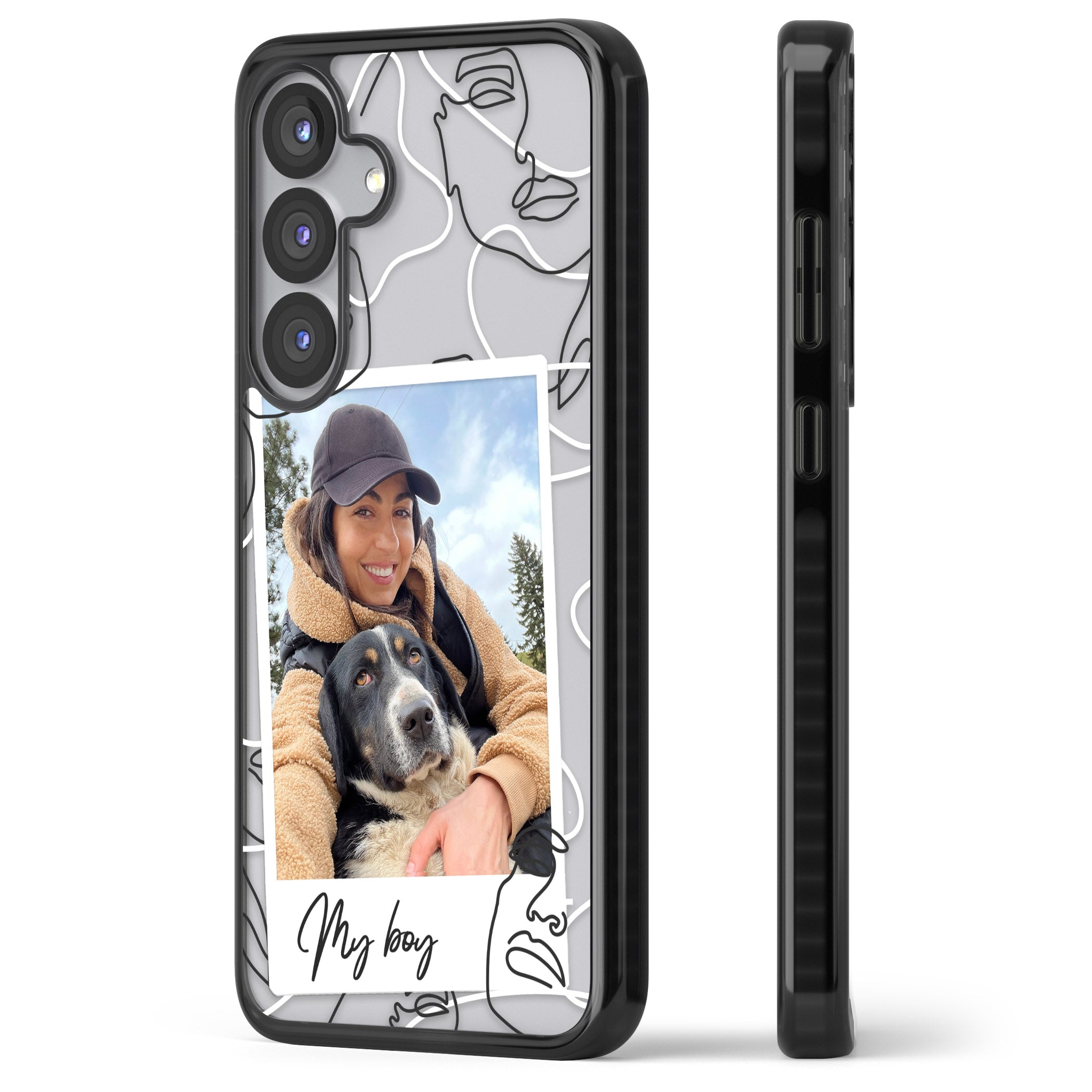 Personalised Abstract Faces Instant Photo