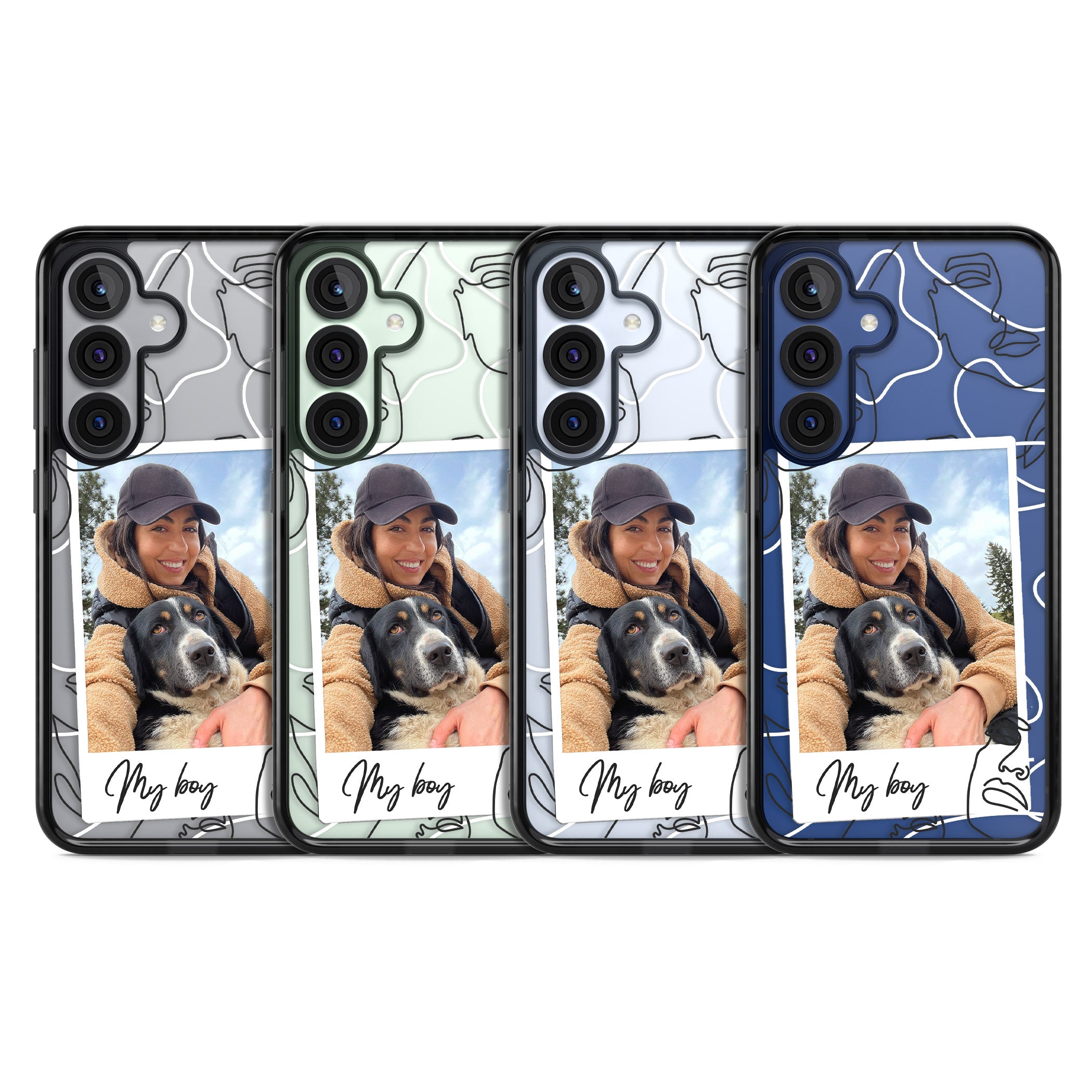 Personalised Abstract Faces Instant Photo