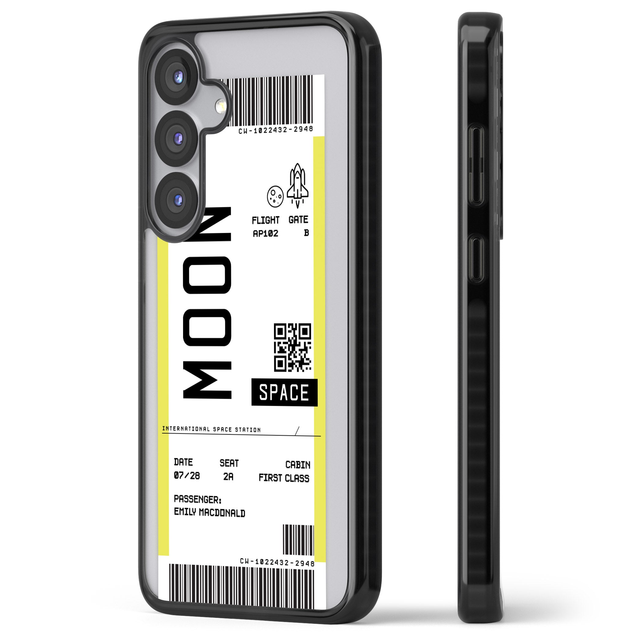 Personalised Moon Travel Ticket