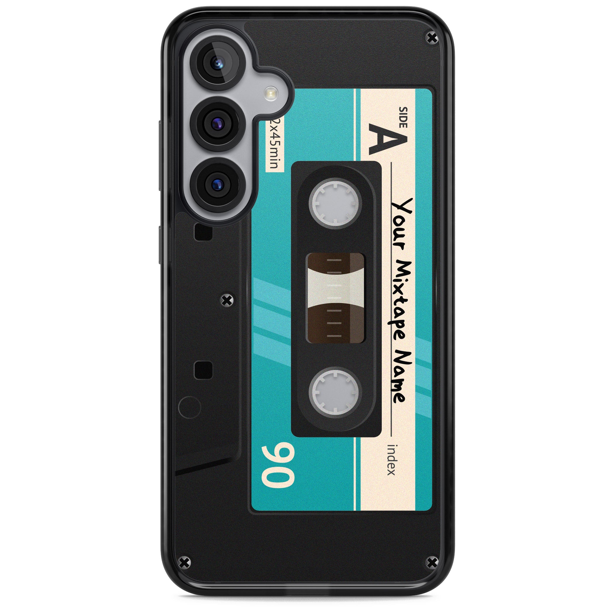 Personalised Retro Mixtape Dark