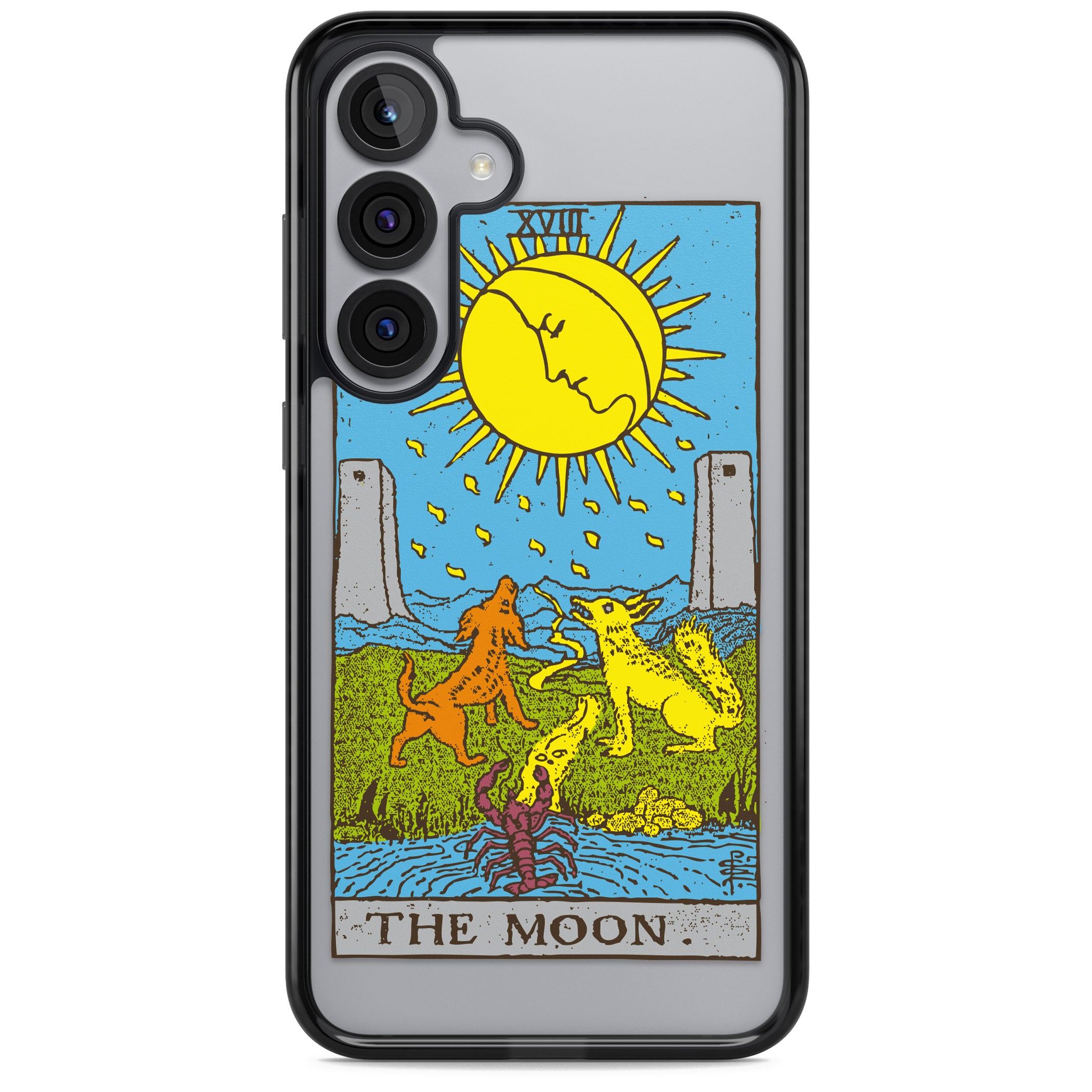 Personalised The Moon Tarot Card (Color)
