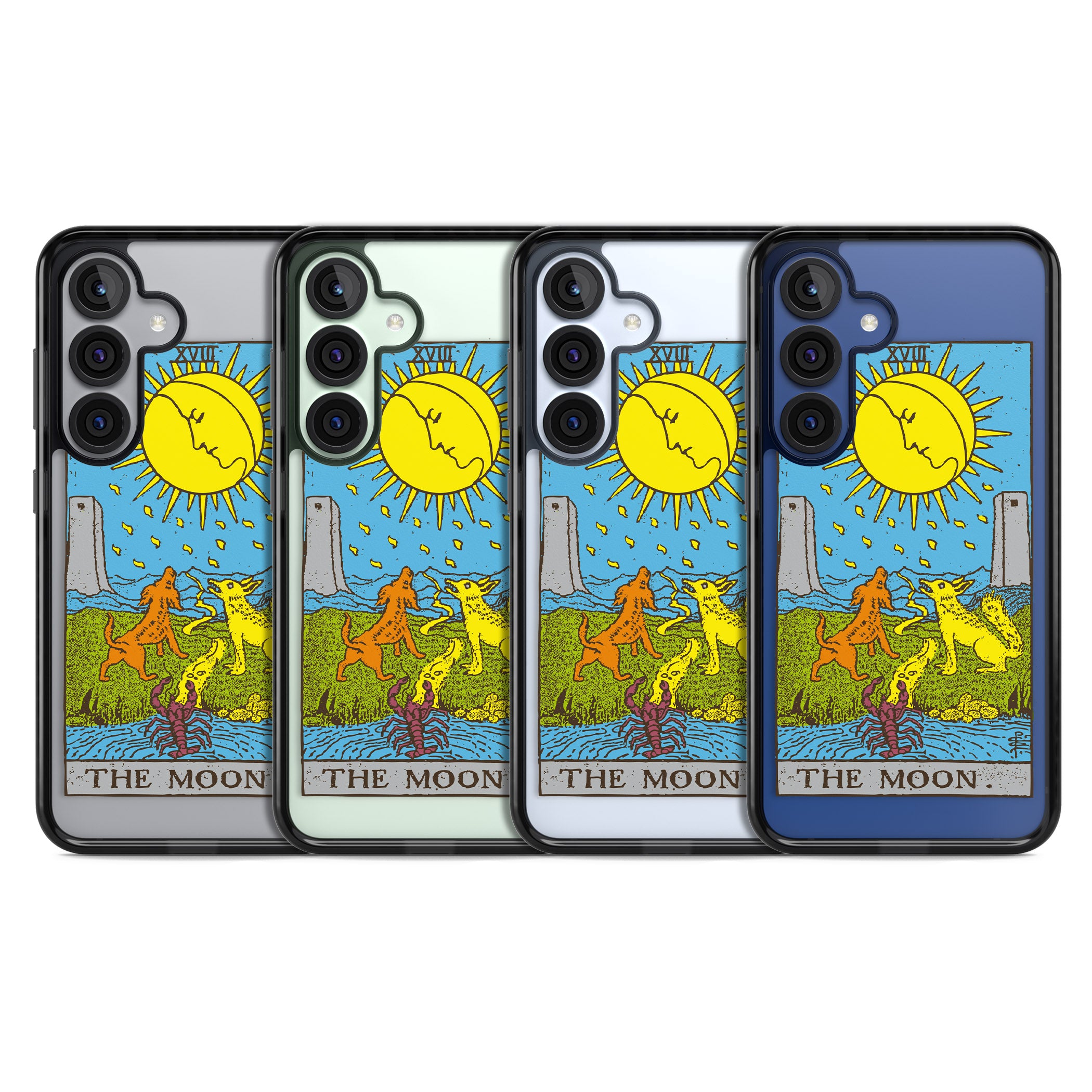 Personalised The Moon Tarot Card (Color)