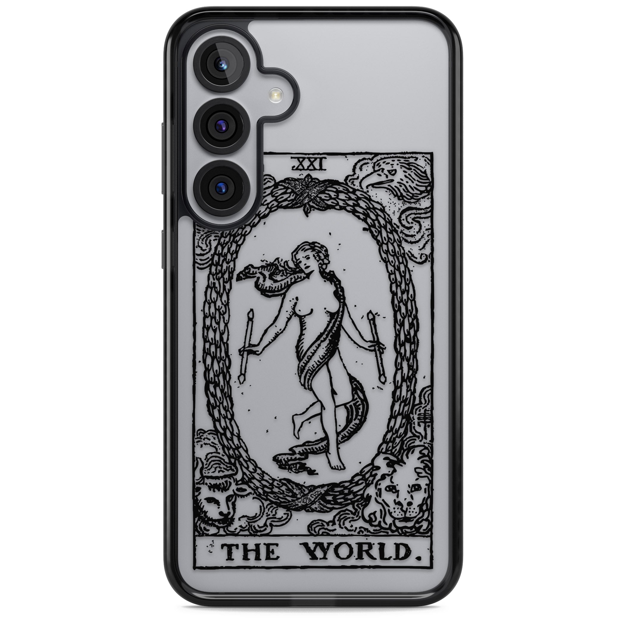 Personalised The World Tarot Card (Clear)