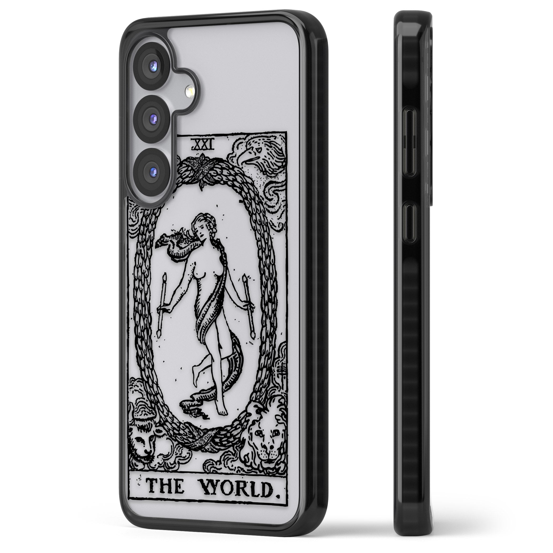 Personalised The World Tarot Card (Clear)