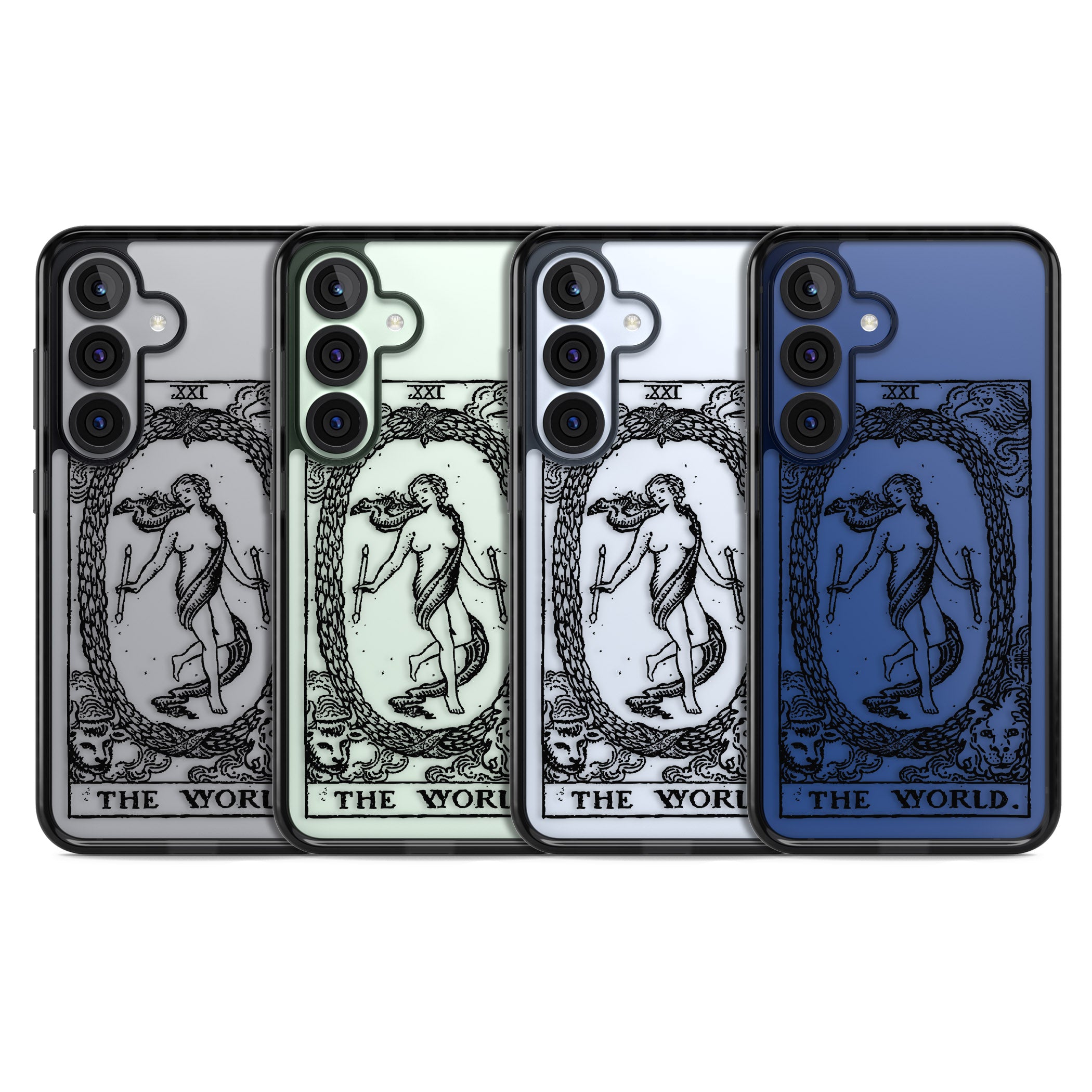 Personalised The World Tarot Card (Clear)