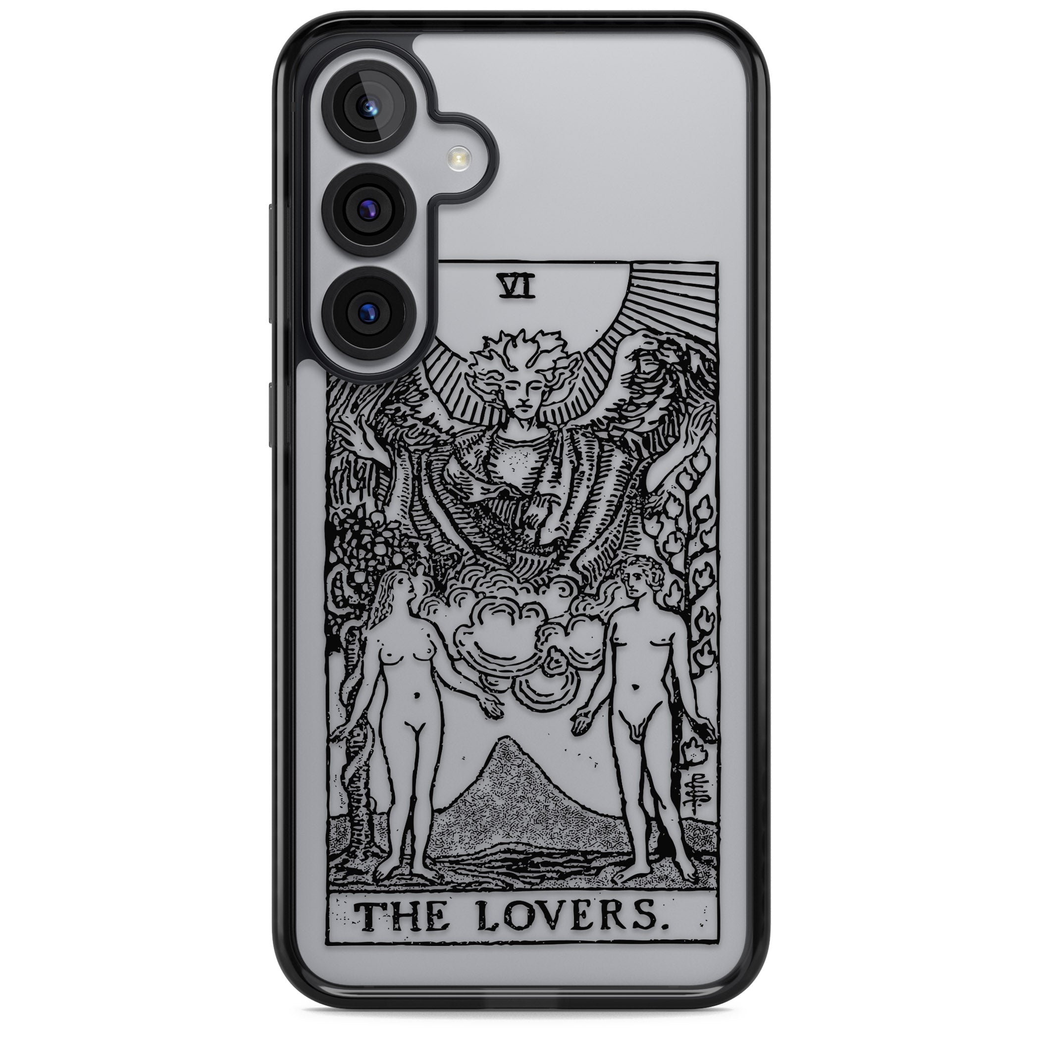 Personalised The Lovers Tarot Card (Clear)
