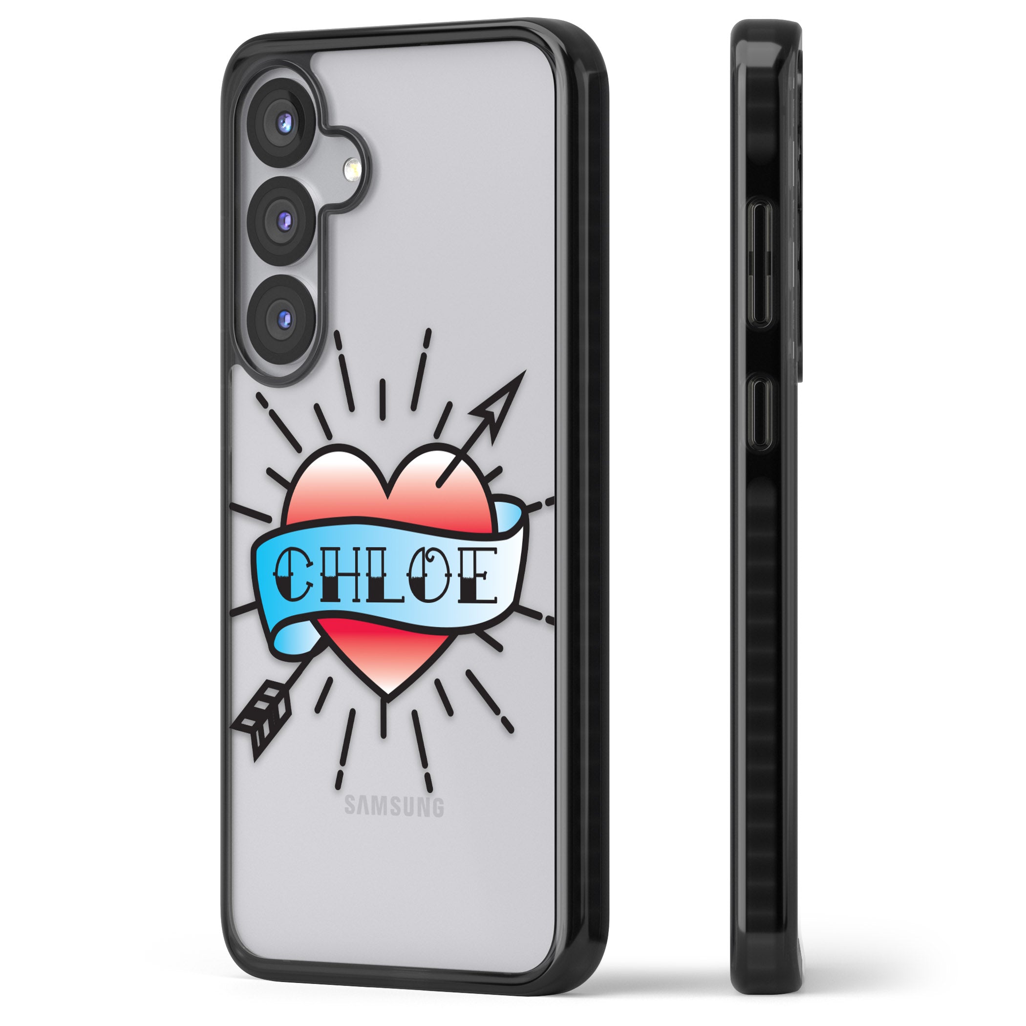 Personalised Heart Tattoo