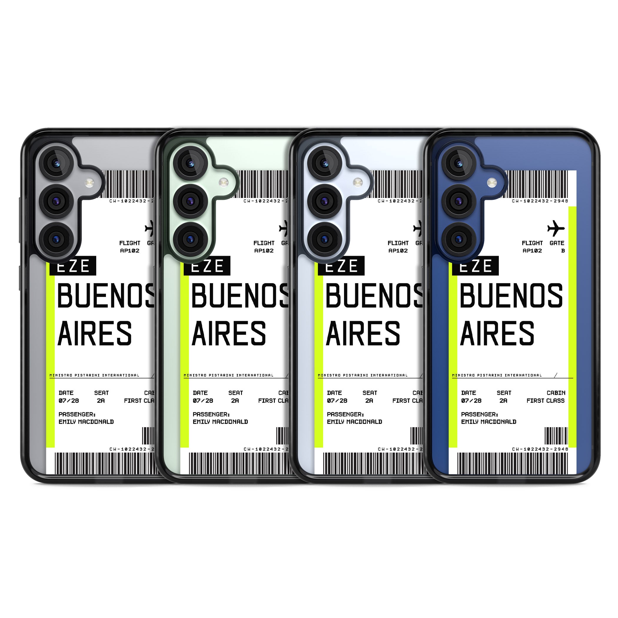 Personalised Buenos Aires Boarding Pass