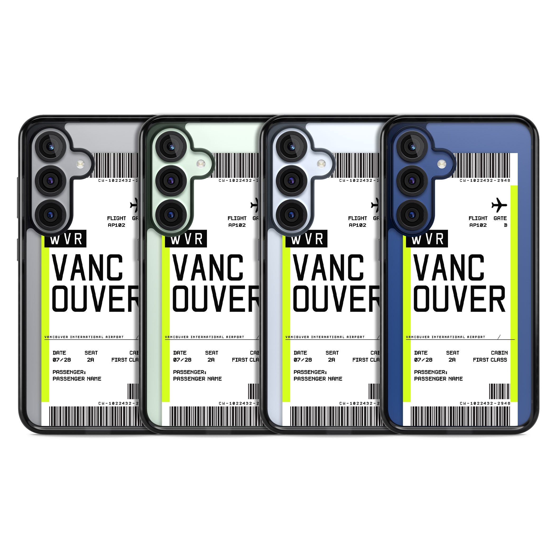Personalised Vancouver Boarding Pass