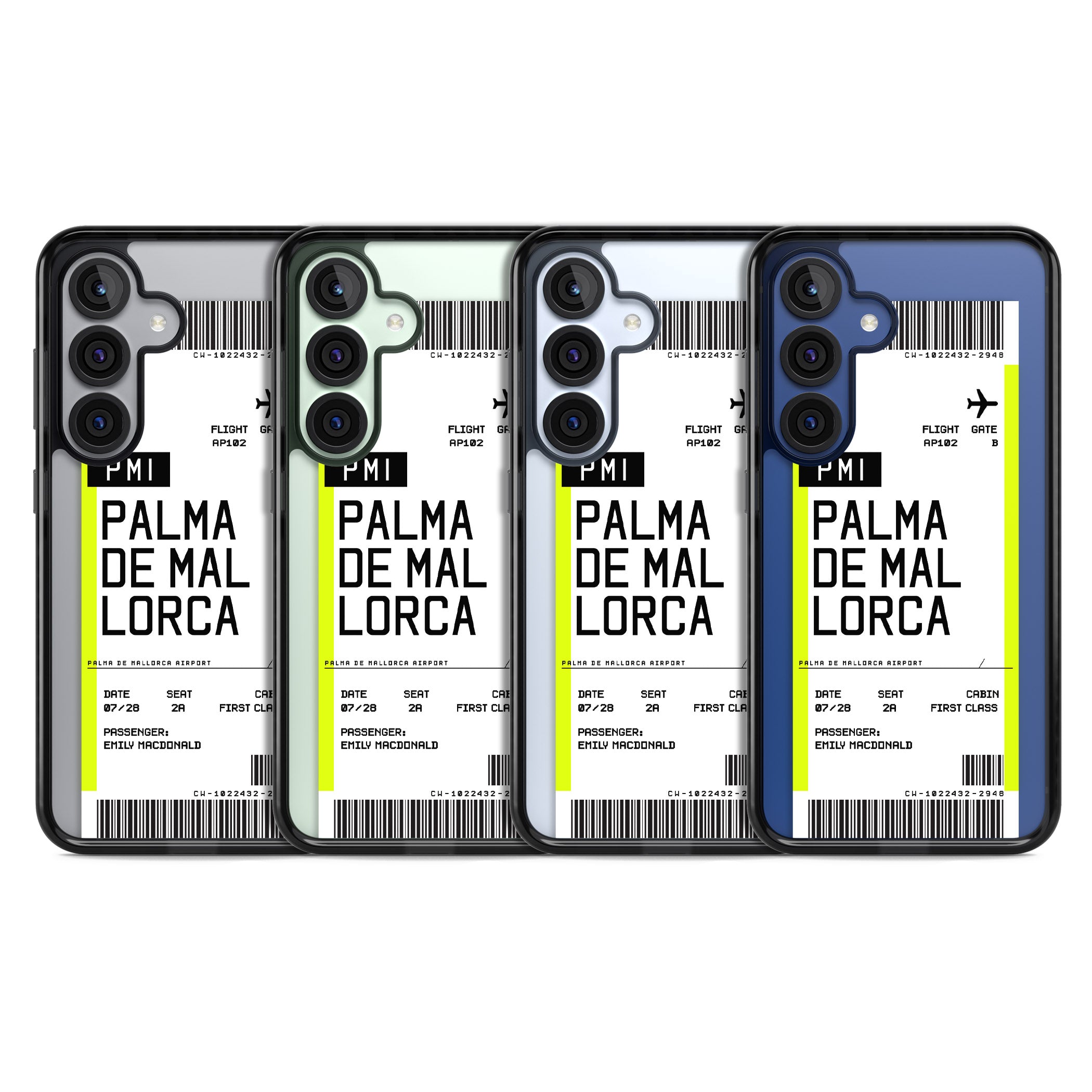Personalised Palma De Mallorca Boarding Pass