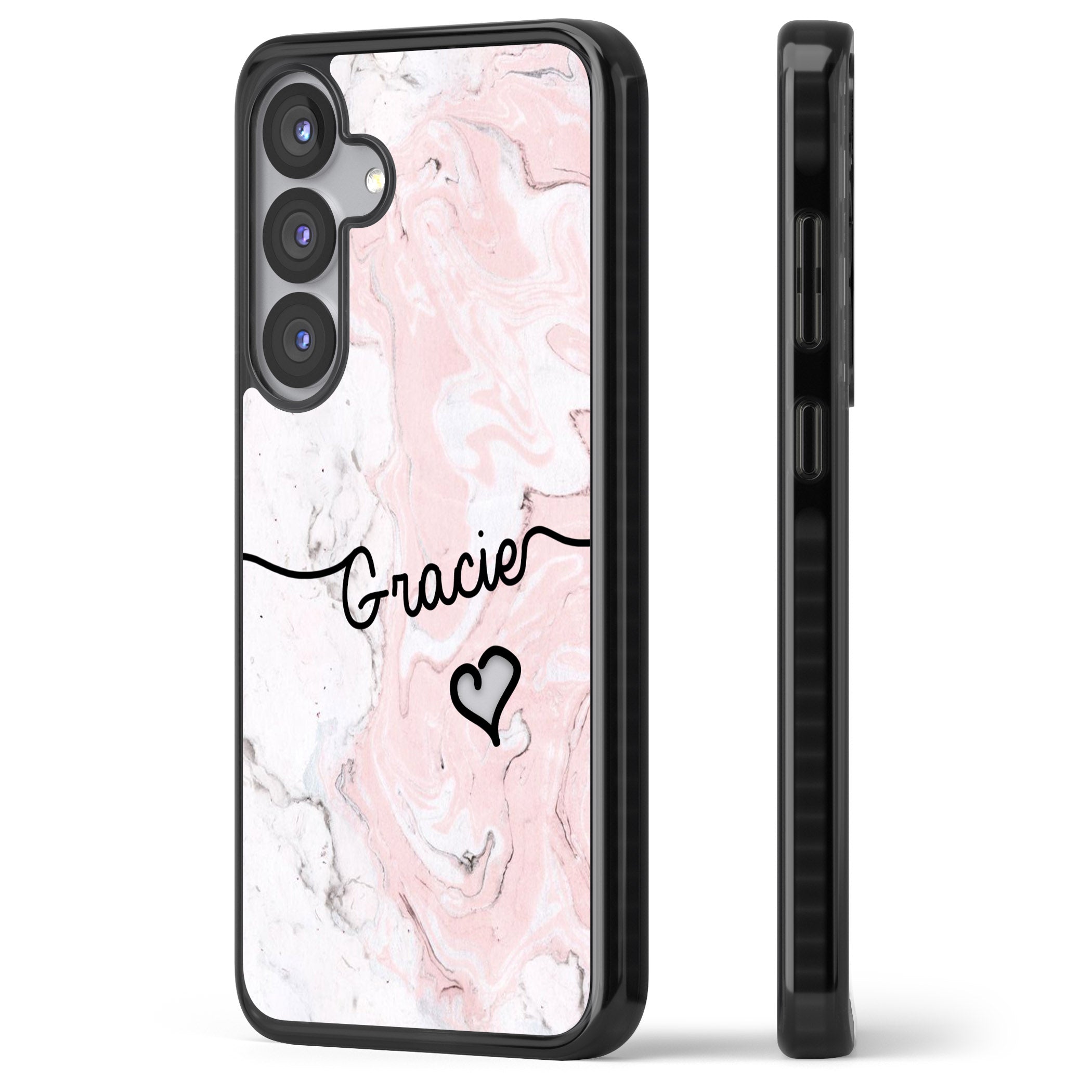 Personalised Pink Marble