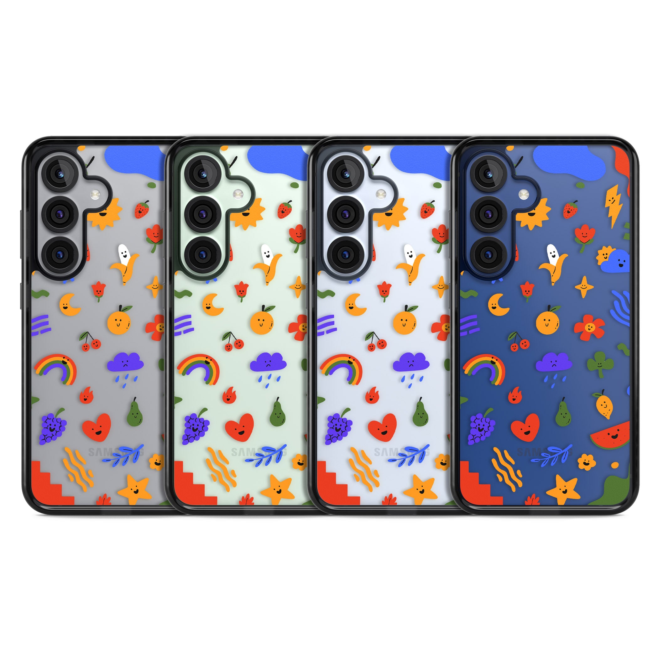 Quirky Cute Icon Pattern