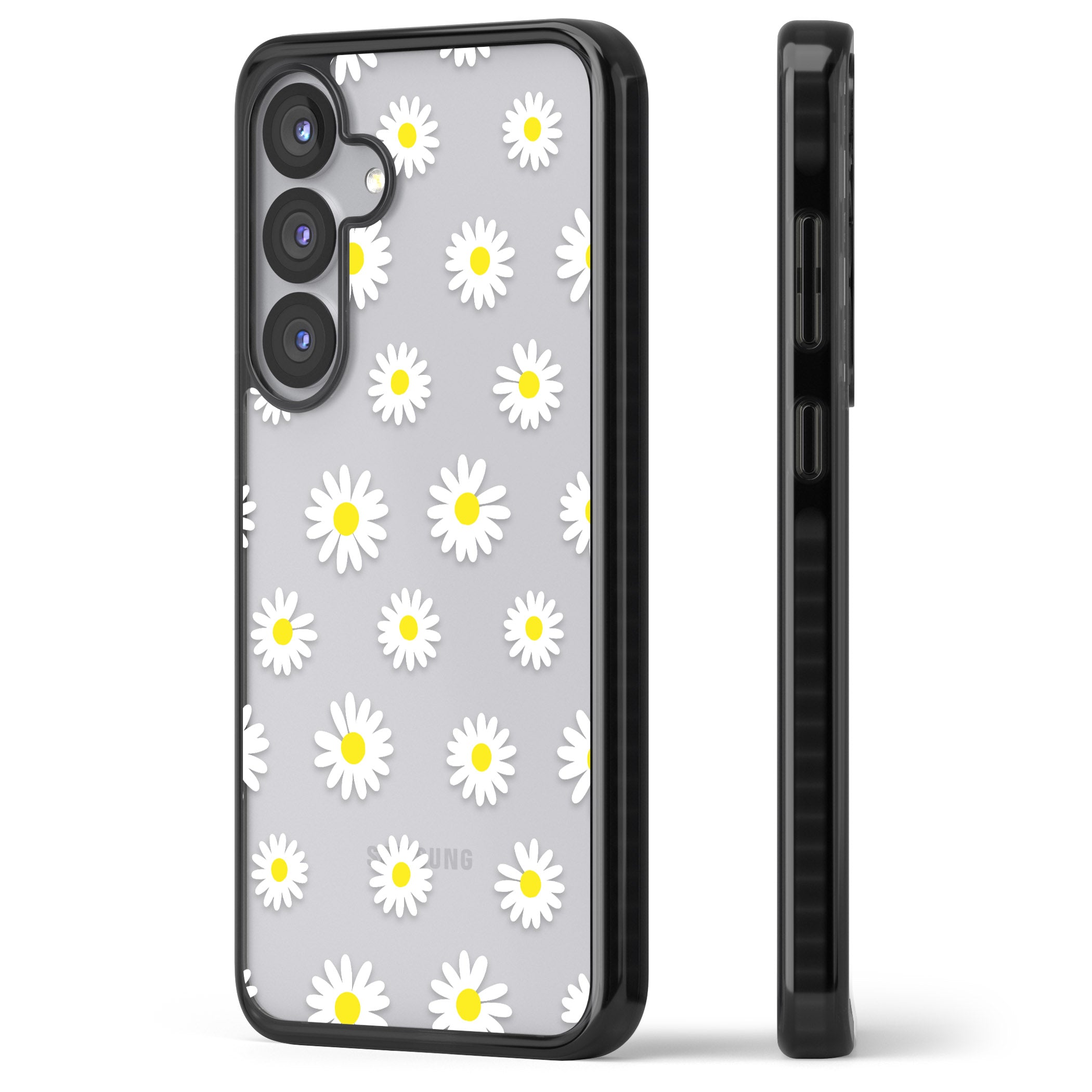 Personalised White Daisy Pattern