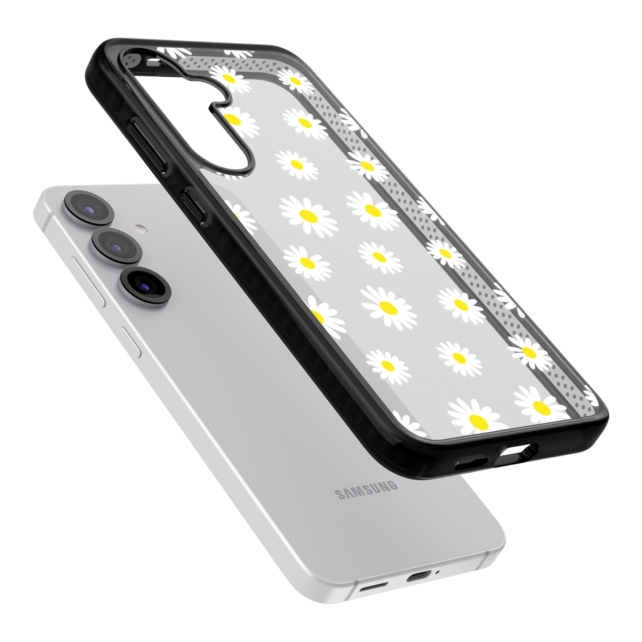 Personalised White Daisy Pattern