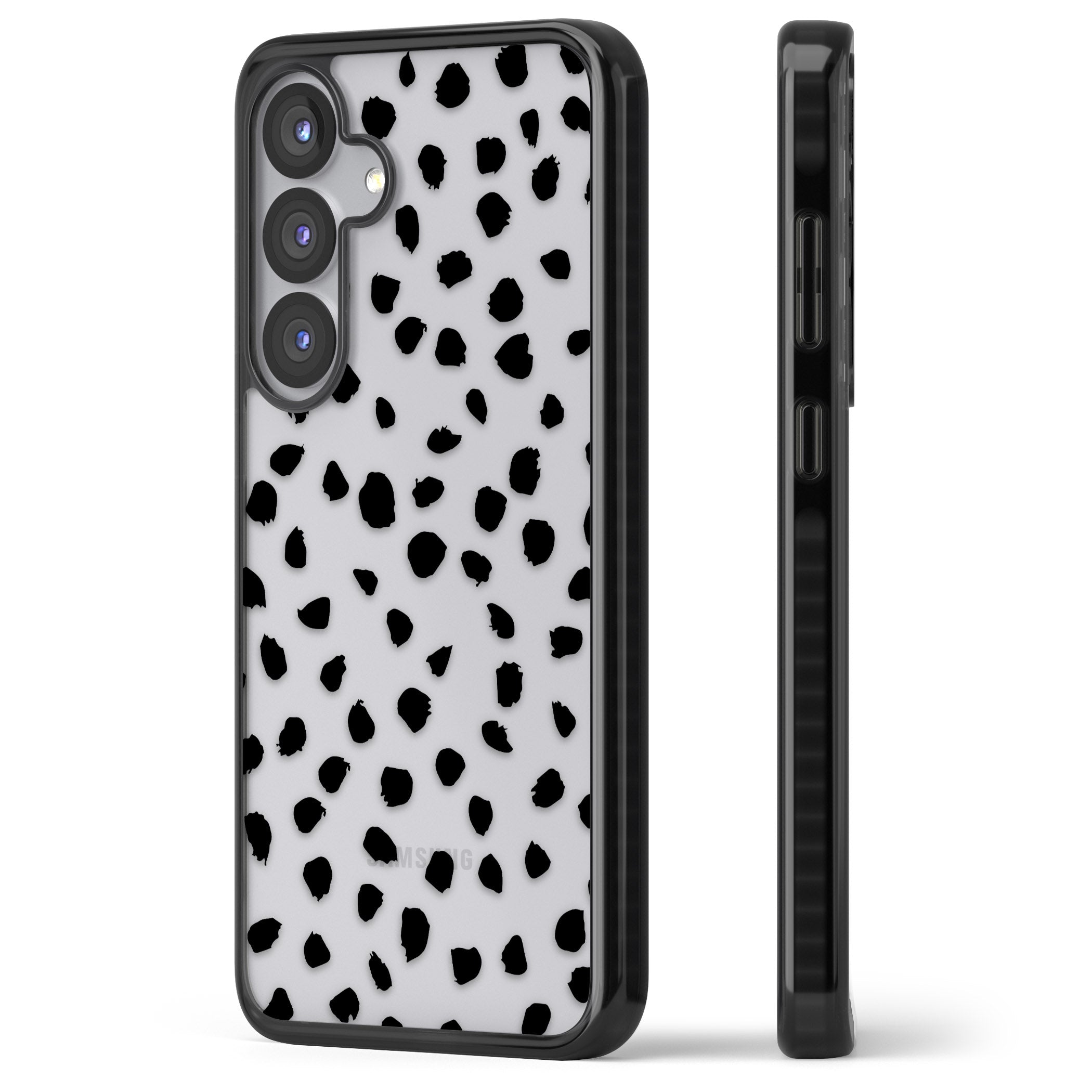 Black Dalmatian Polka Dot