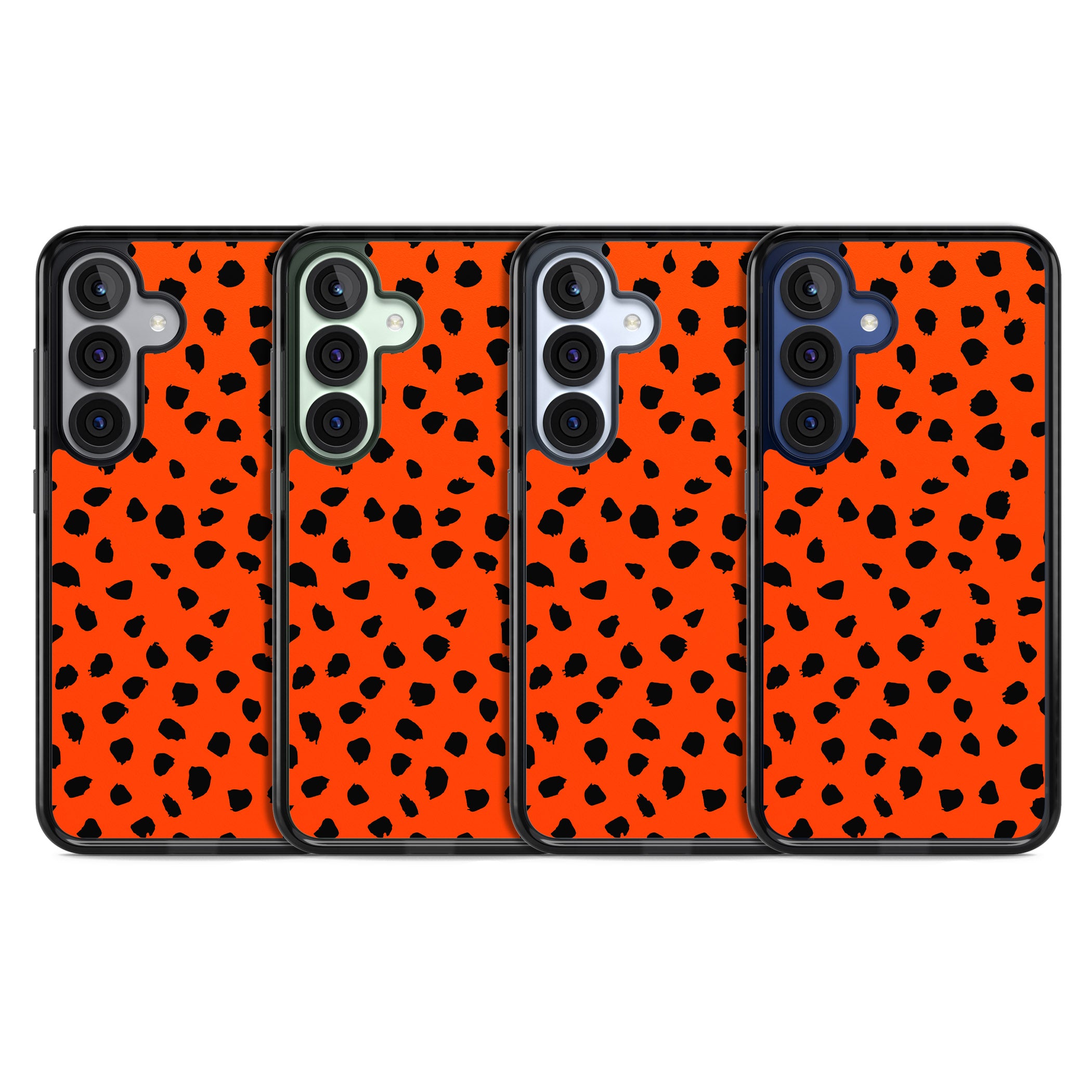 Bold Red Spot Print