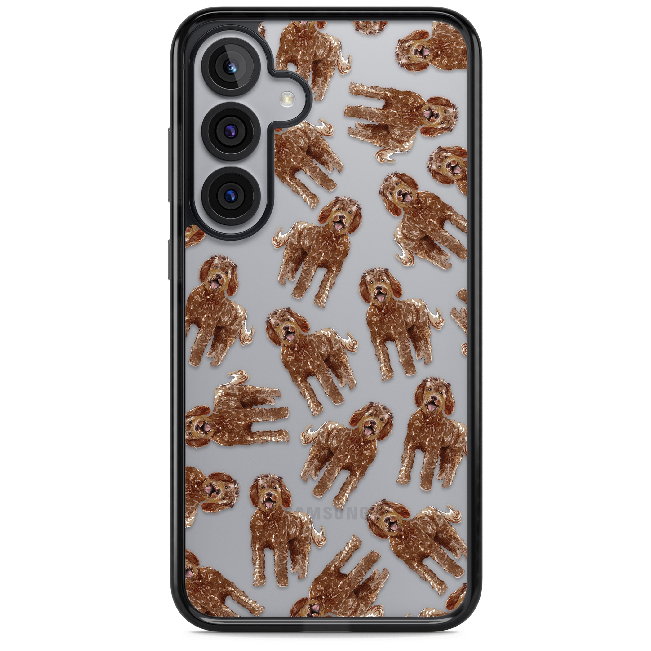 Labradoodle Brown Pattern