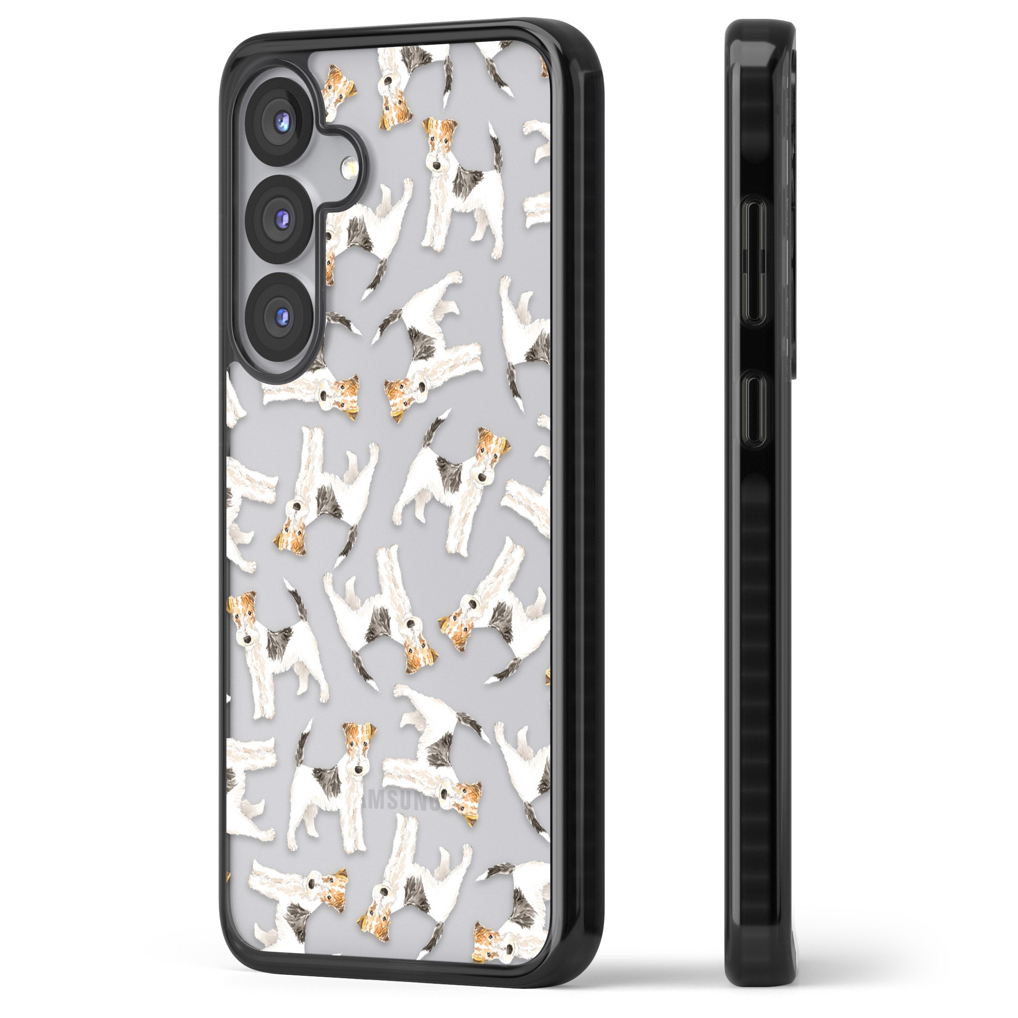 Wire Haired Fox Terrier Dog Pattern