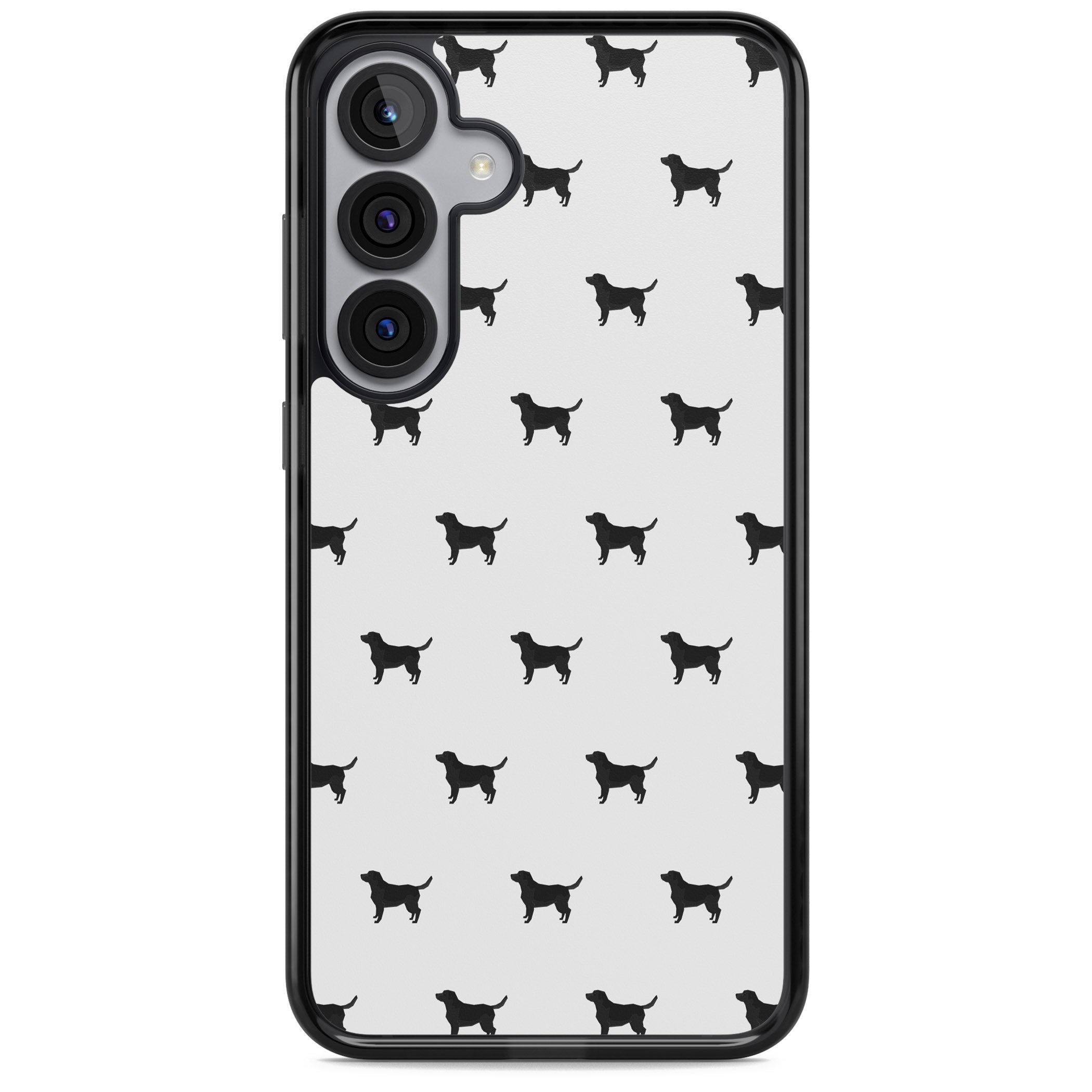 Black Labrador Spot Pattern